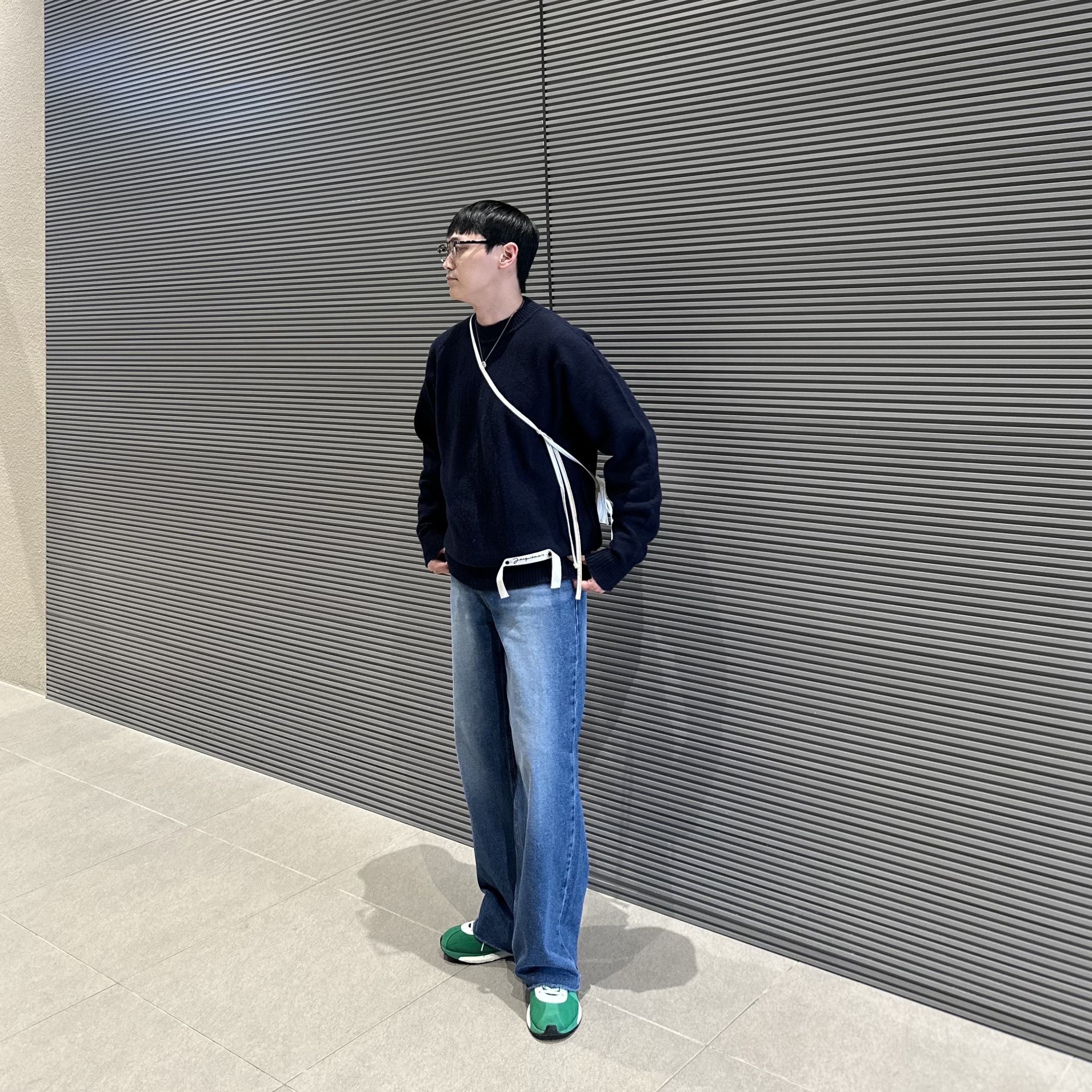 Adidas x Human Made Tokio Solar Hu Green 착용 스타일 - 3