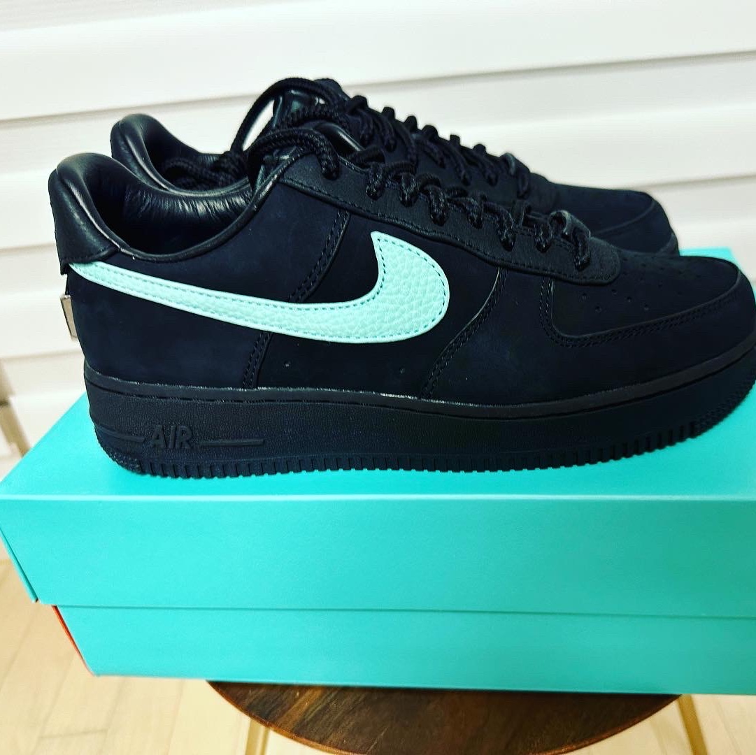 Nike x Tiffany & Co. Air Force 1 Low SP 1837 착용 스타일 - 1