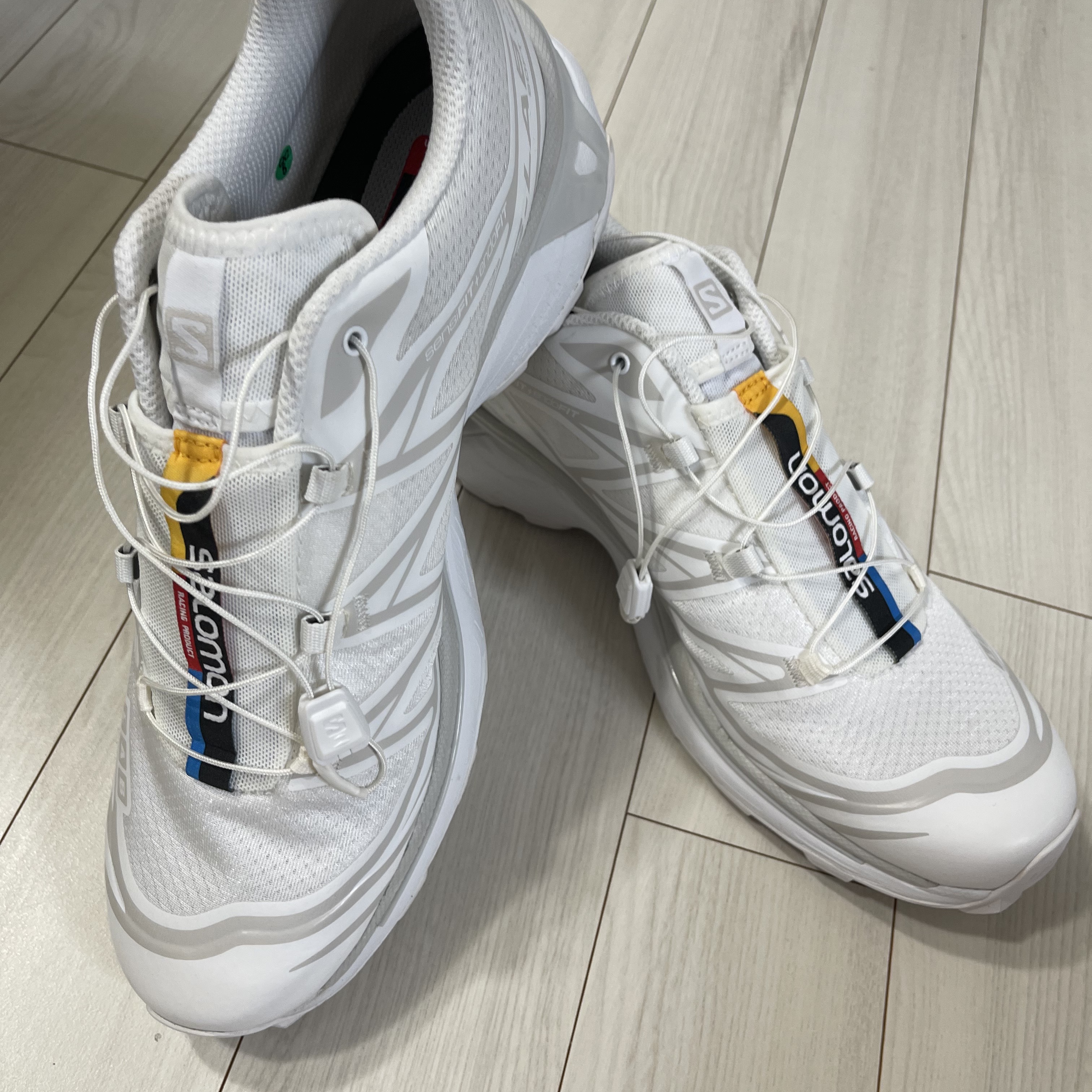 Salomon XT-6 ADV White 착용 스타일 - 1