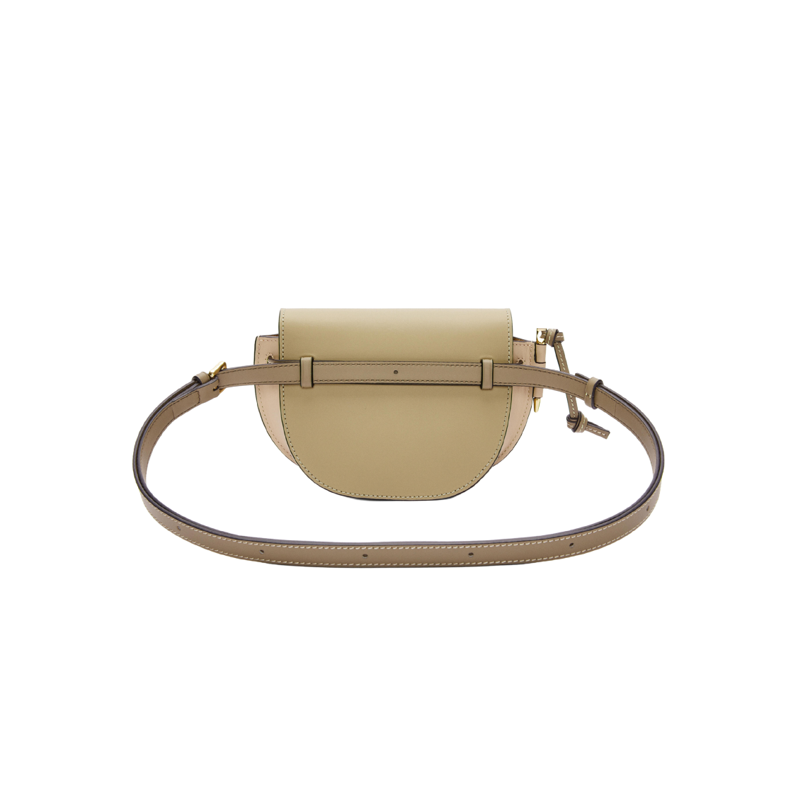 Loewe Mini Gate Dual Bag in Soft Calfskin Clay Green Dusty Beige 상세 이미지 4