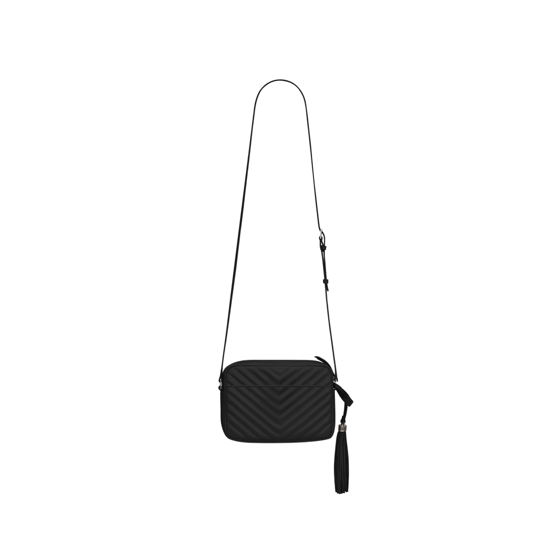 Saint Laurent Lou Camera Bag in Quilted Leather Black 상세 이미지 3