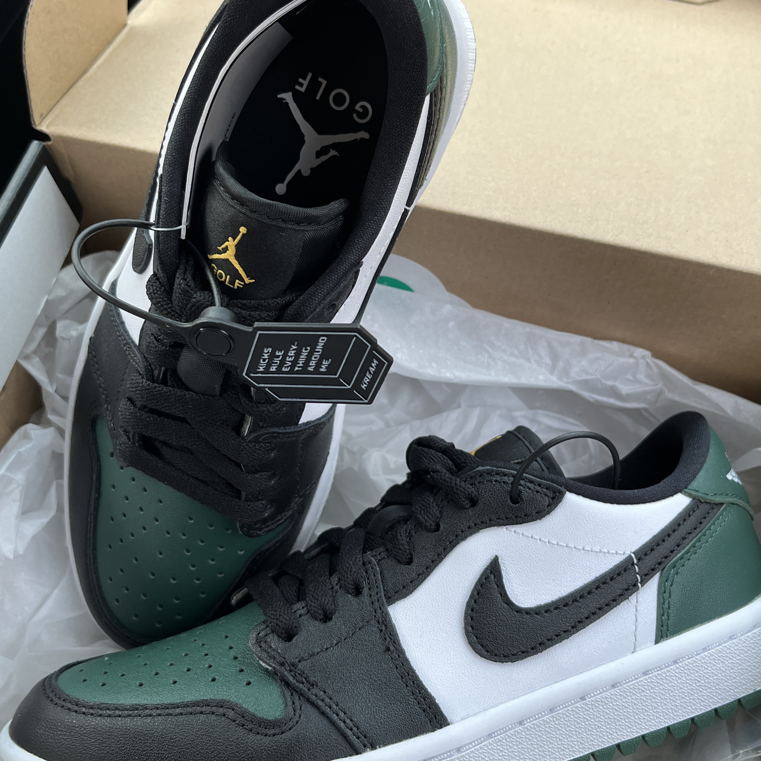 Jordan 1 Low Golf Noble Green 착용 스타일