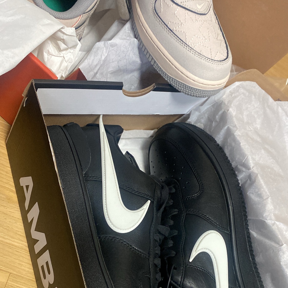 Nike x Ambush Air Force 1 Low SP Black 착용 스타일