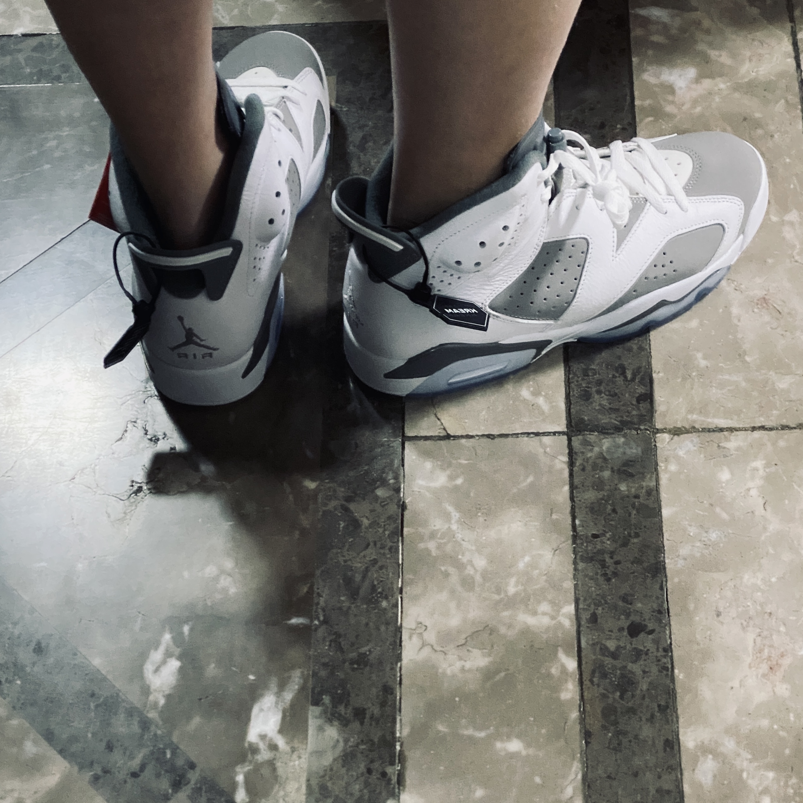 Jordan 6 Retro Cool Grey 착용 스타일 - 4