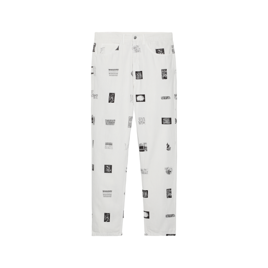 Cav Empt Overdye 1994 FK Sheets Pants White - 23SS 상세 이미지 1