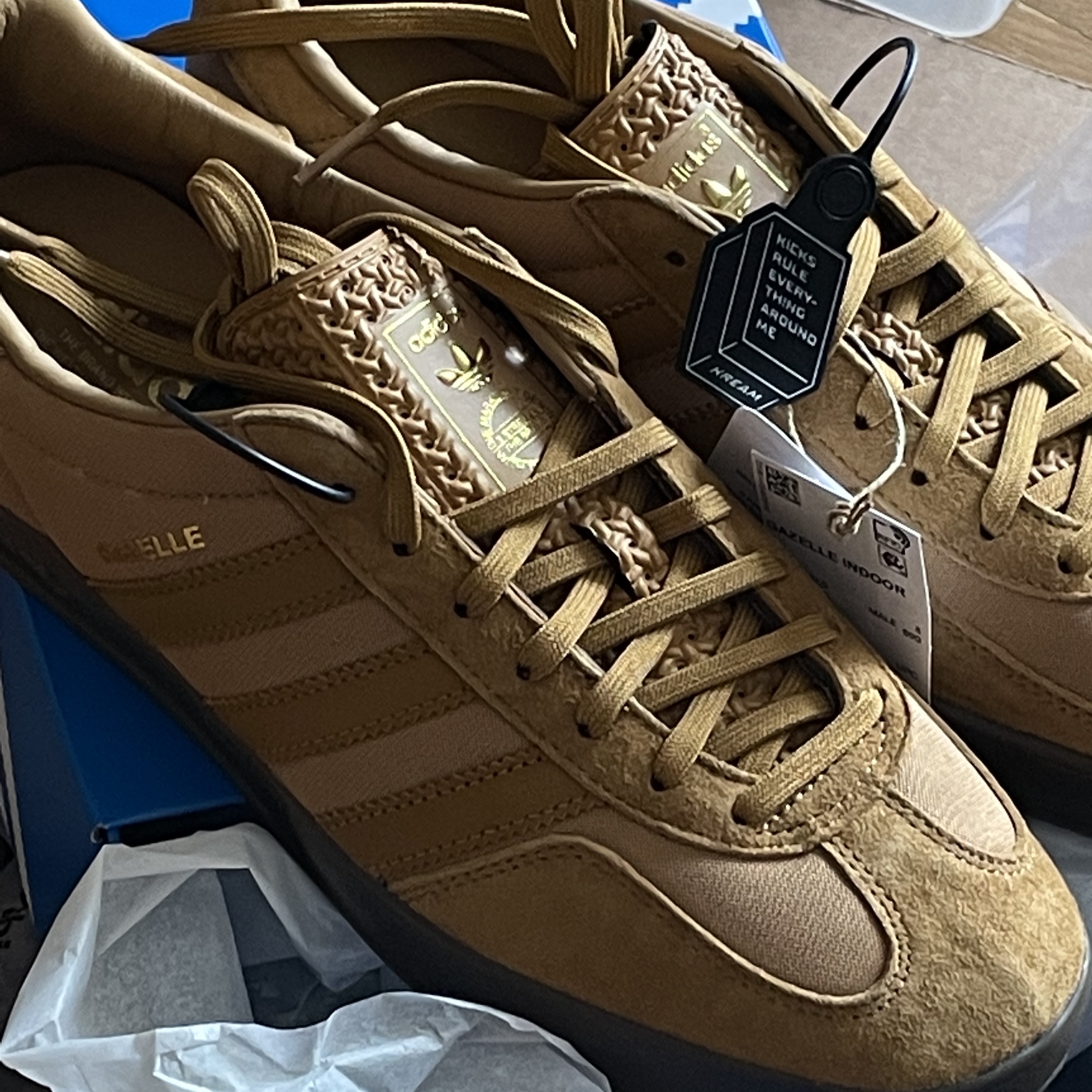 Adidas Gazelle Indoor Mesa 착용 스타일 - 2