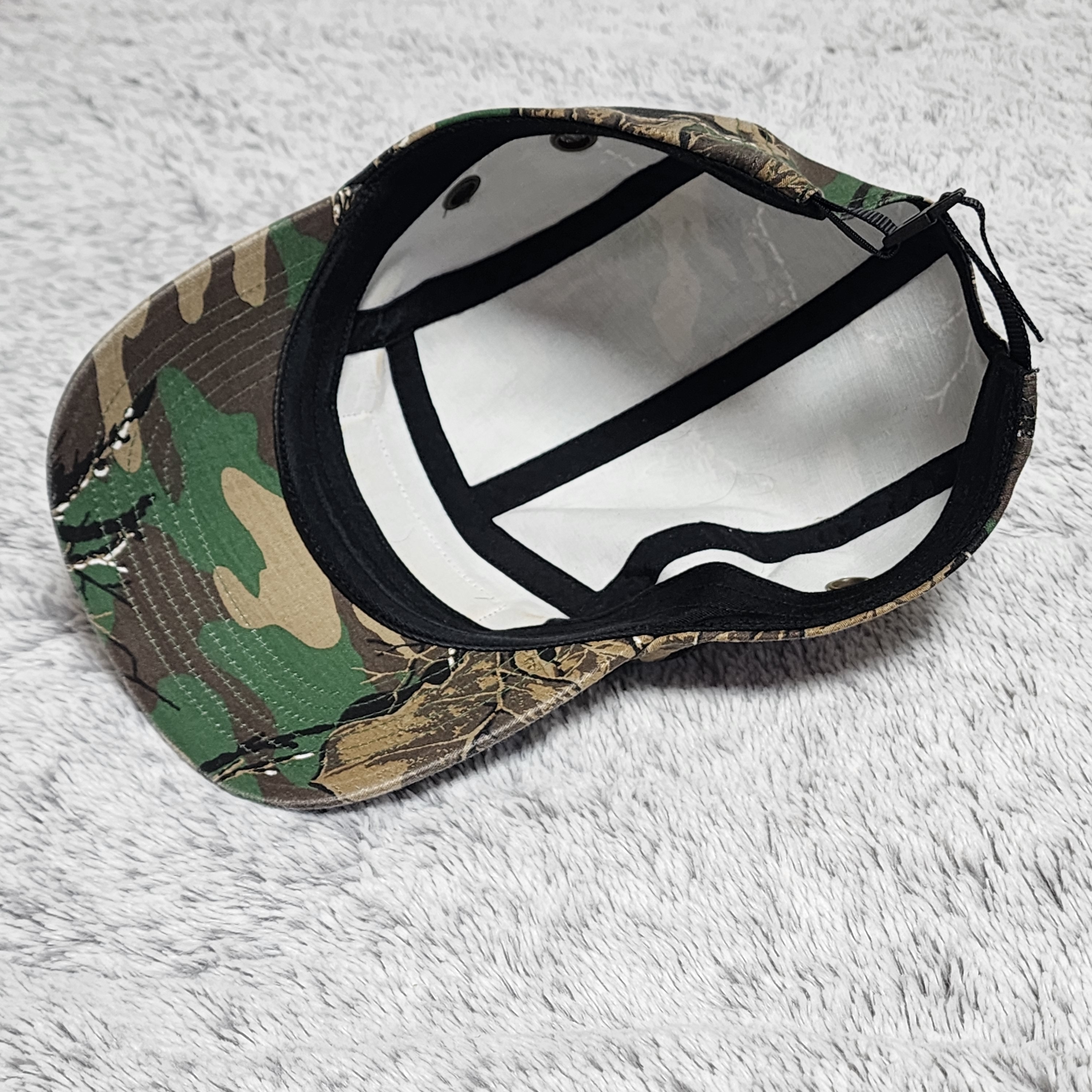 Supreme Military Camp Cap Branch Olive Camo - 22FW 착용 스타일 - 5