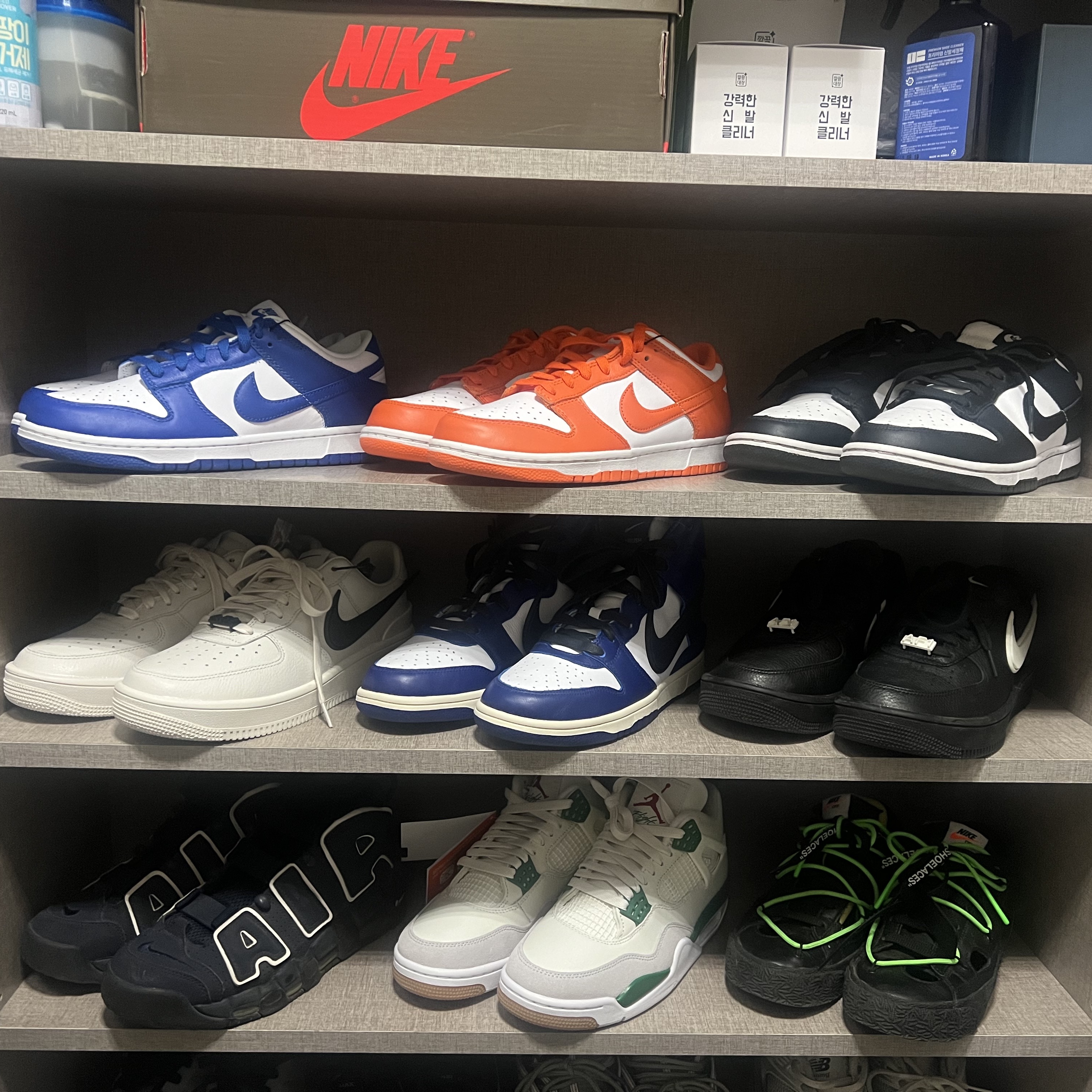 Jordan 4 x Nike SB Retro SP Pine Green 착용 스타일