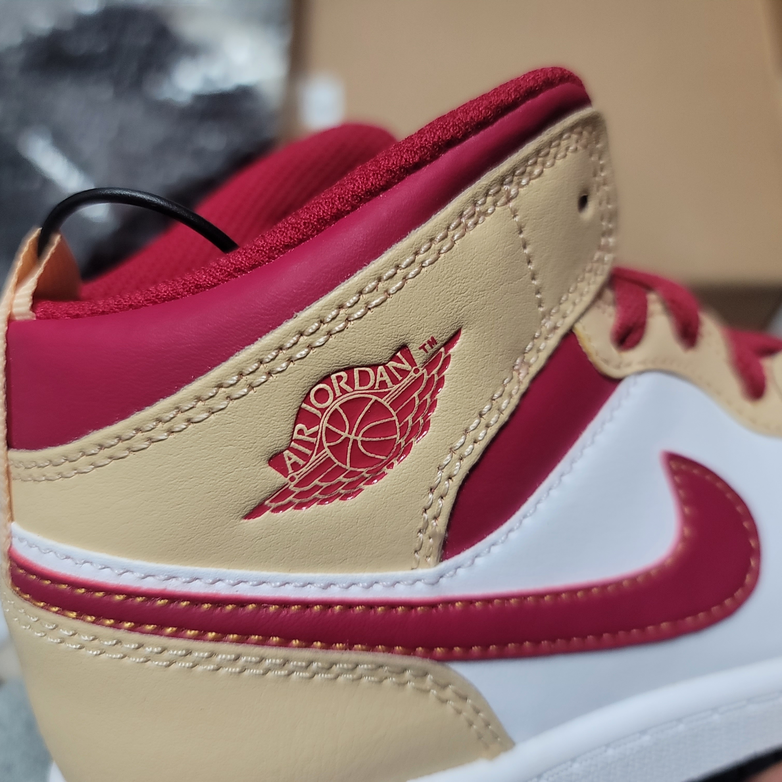 (PS) Jordan 1 Mid Light Curry 착용 스타일 - 5