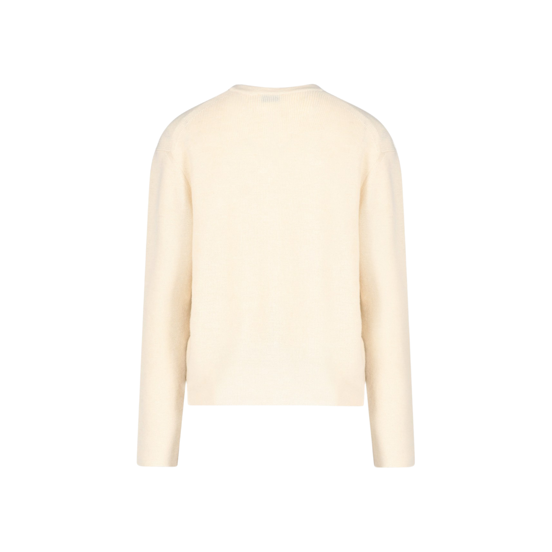 Lemaire Dry Wool V-Neck Sweater Creamy White 상세 이미지 2