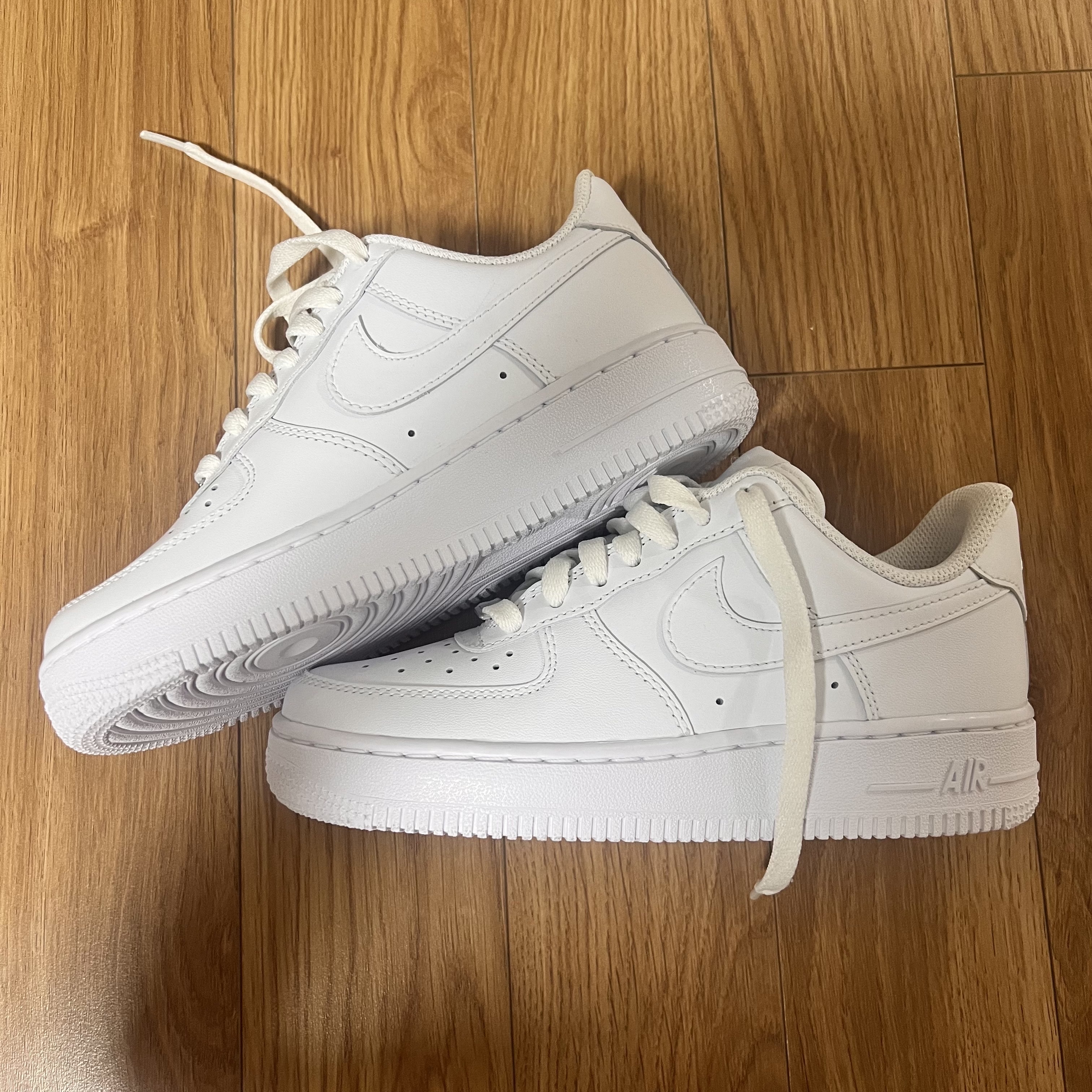 (W) Nike Air Force 1 '07 Low White 착용 스타일