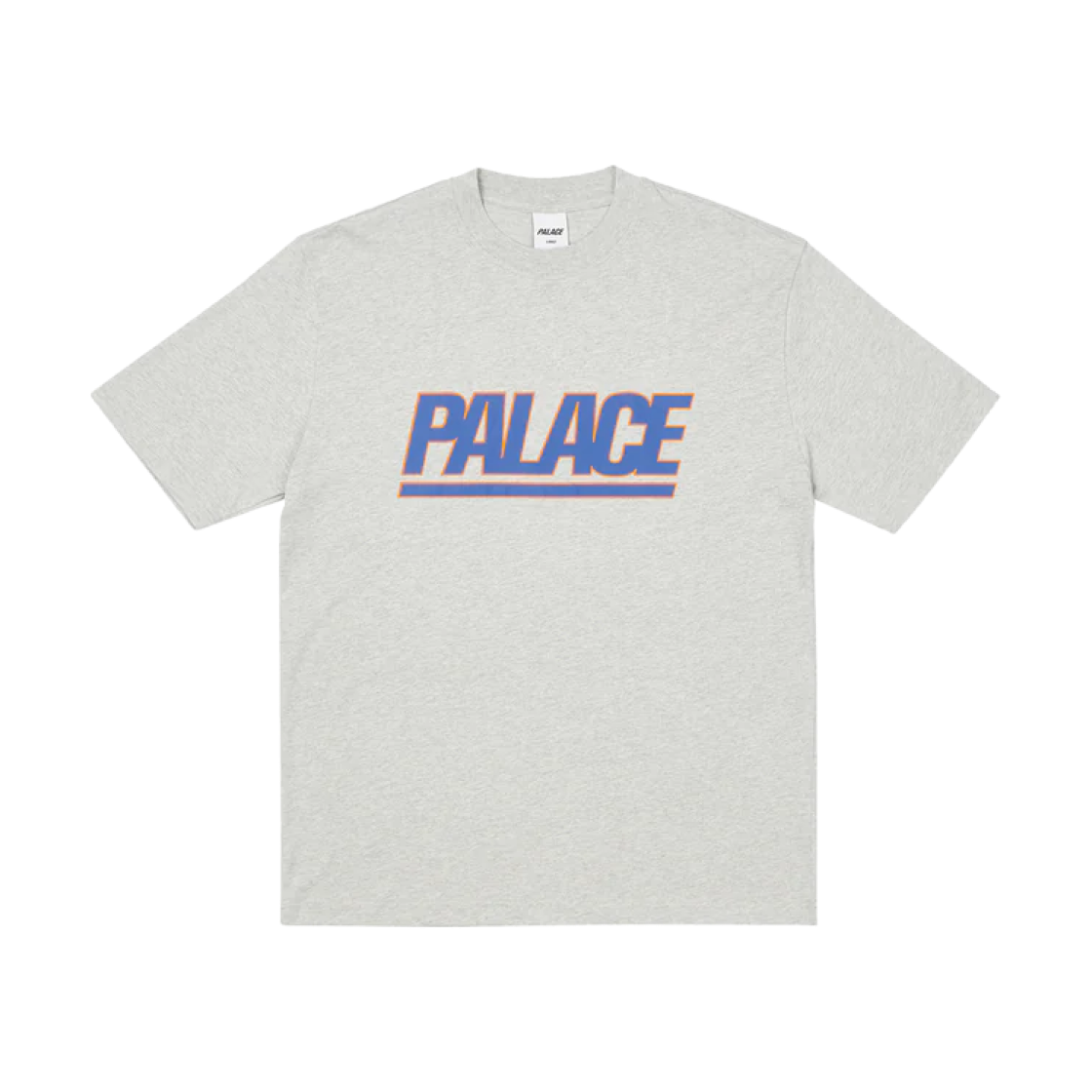 Palace Gigantic T-Shirt Grey Marl - 23SS 상세 이미지 1