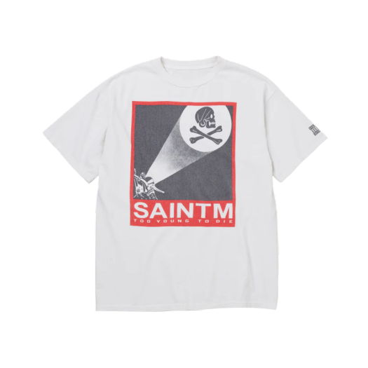 Neighborhood x Saint Mxxxxxx Eternal S/S T-Shirt White - 23SS