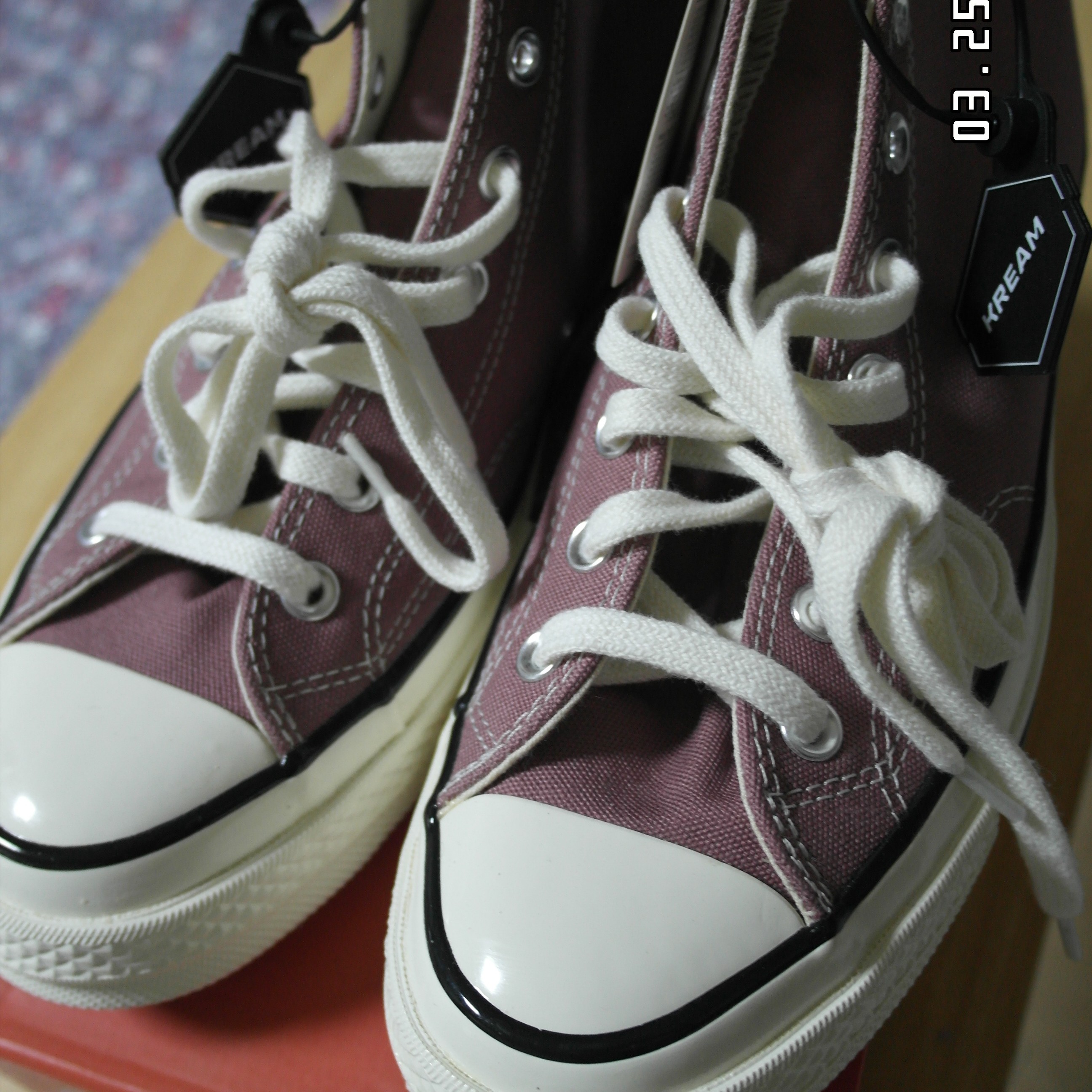 Converse Chuck 70 High Saddle 착용 스타일 - 1