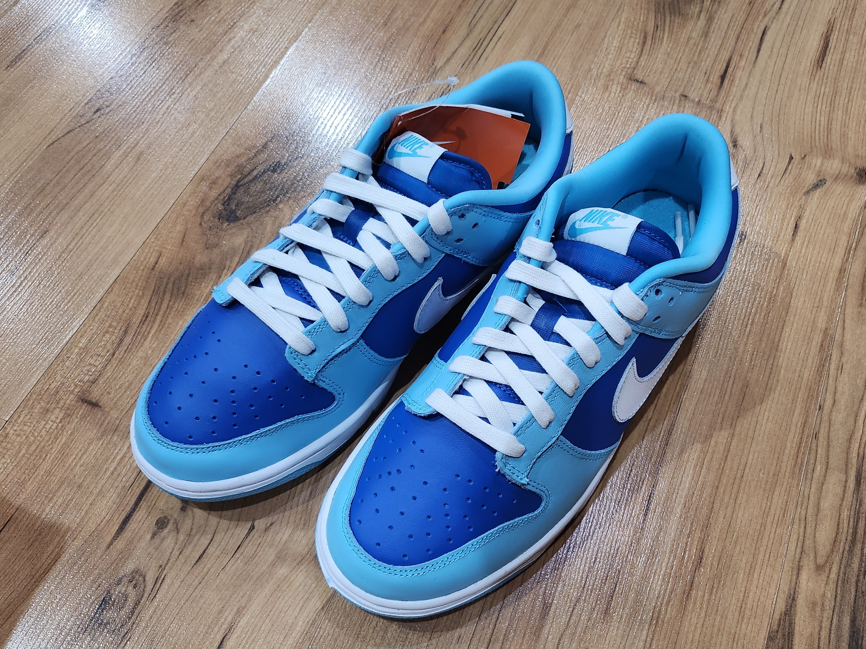 Nike Dunk Low Retro QS Argon 착용 스타일 - 2