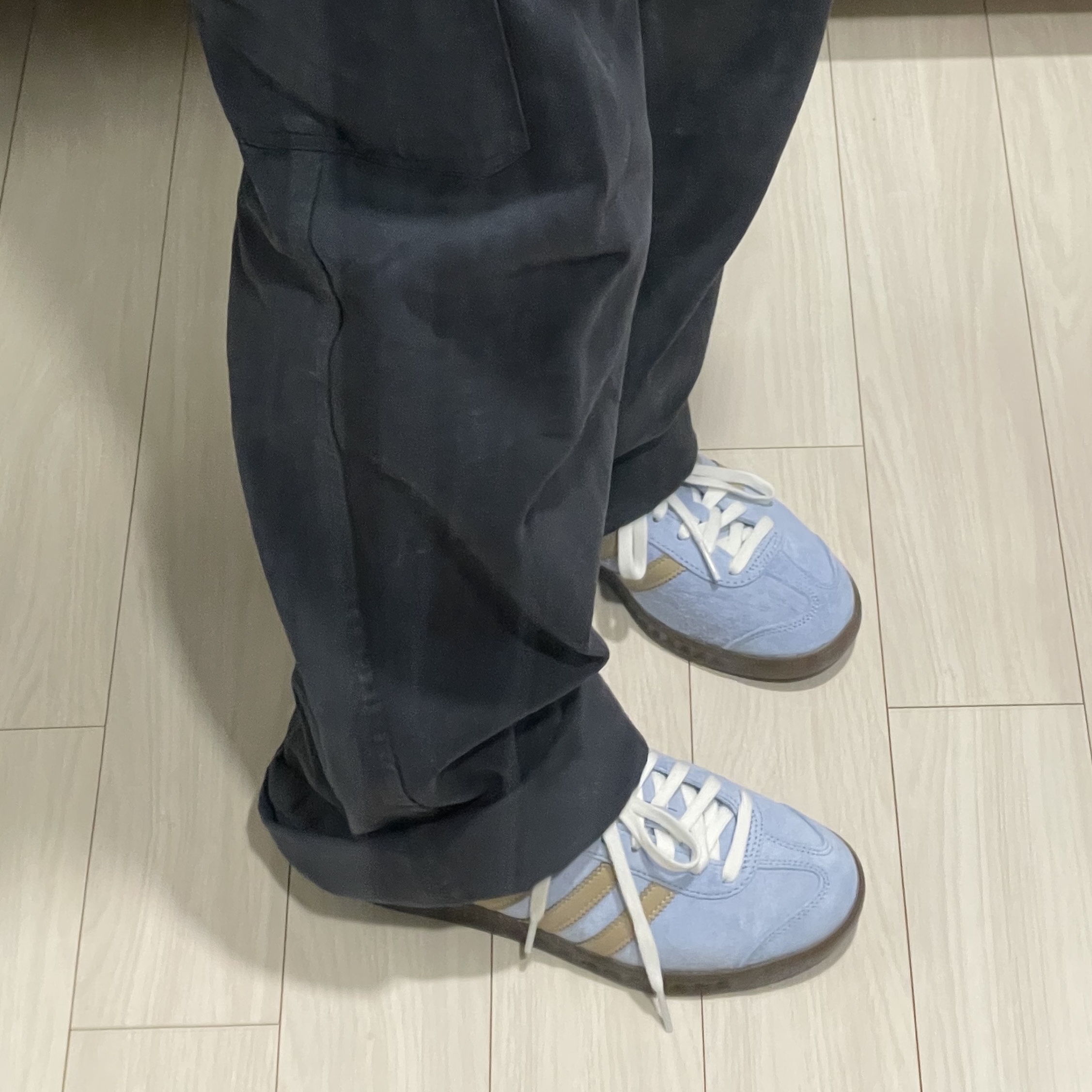Adidas State Series Illinois Ambient Sky 착용 스타일 - 3
