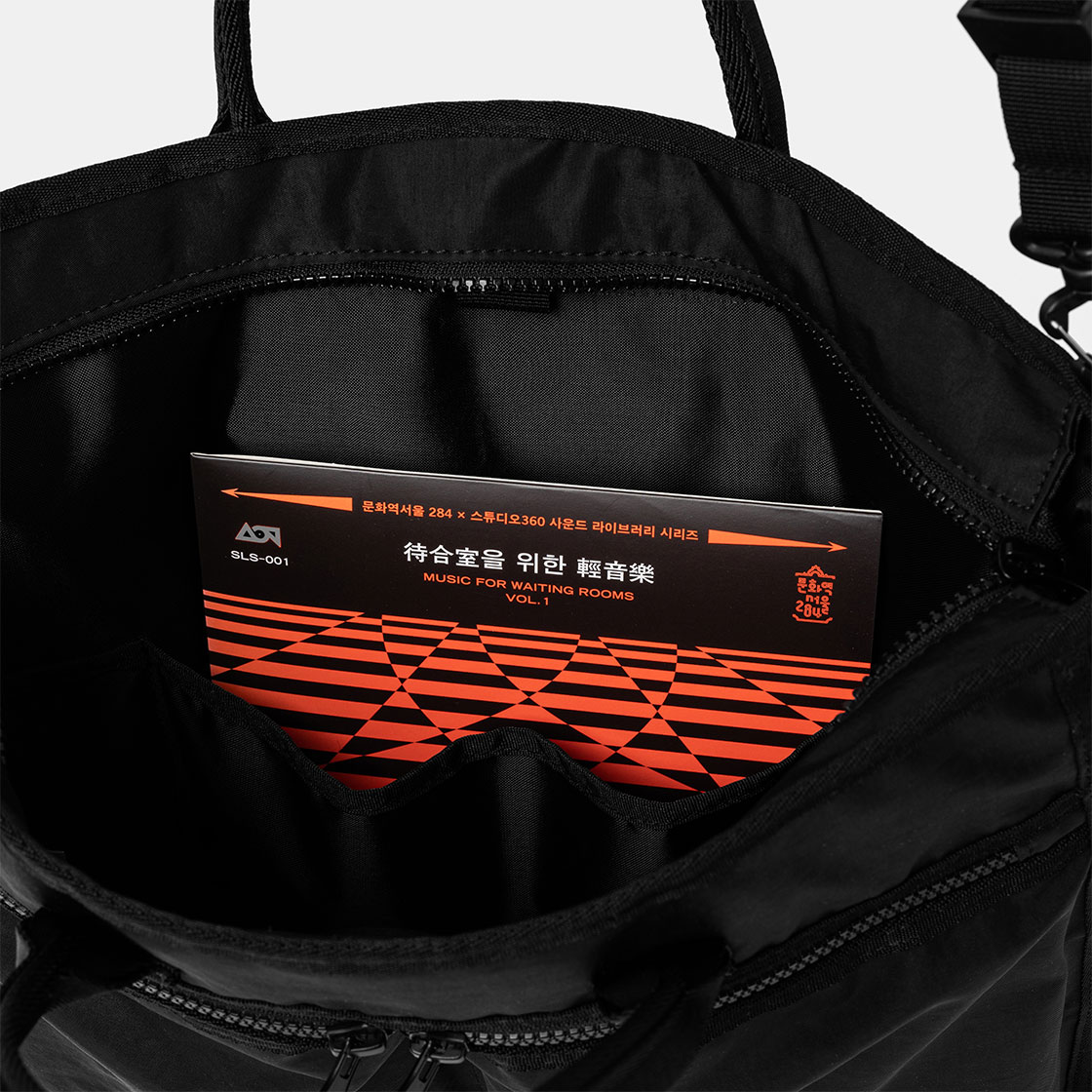 파운드 포켓 리드 헬맷 백 블랙(Found Pocket Lid Helmet Bag Black) - 5