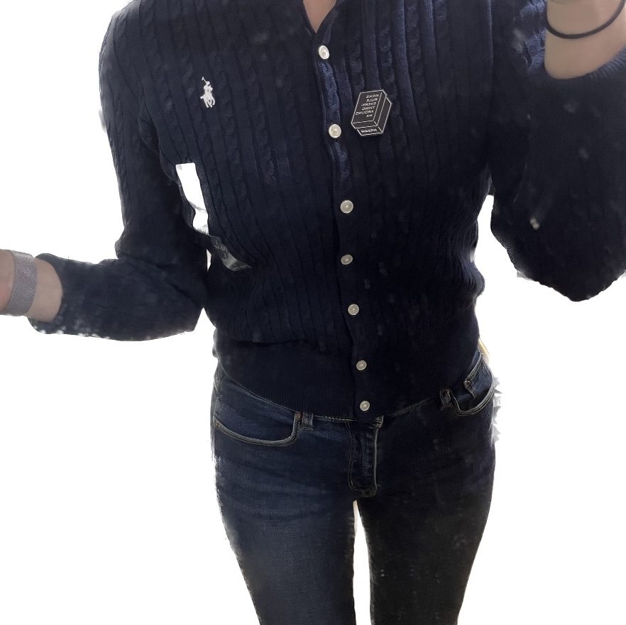 [30% 적립] Polo Ralph Lauren Children Mini Cable Cotton Cardigan Hunter Navy 착용 스타일 - 2
