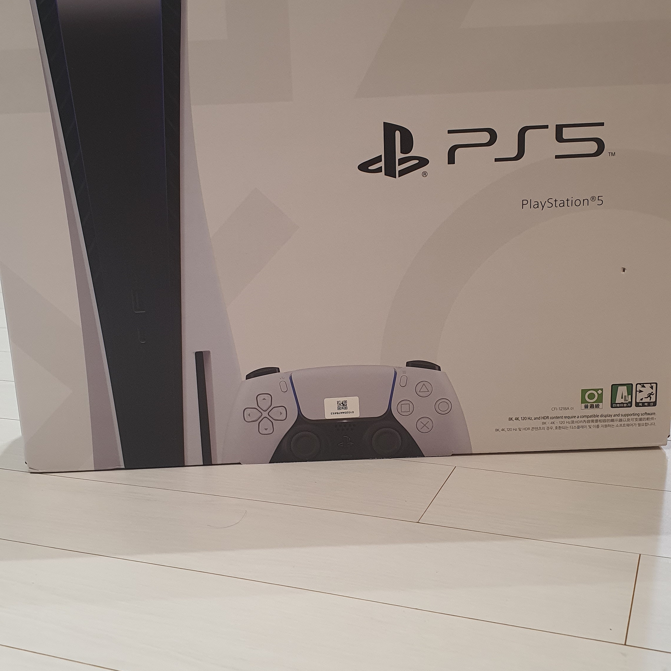 Playstation 5 Blu-ray Edition (SIEK 220V) 착용 스타일