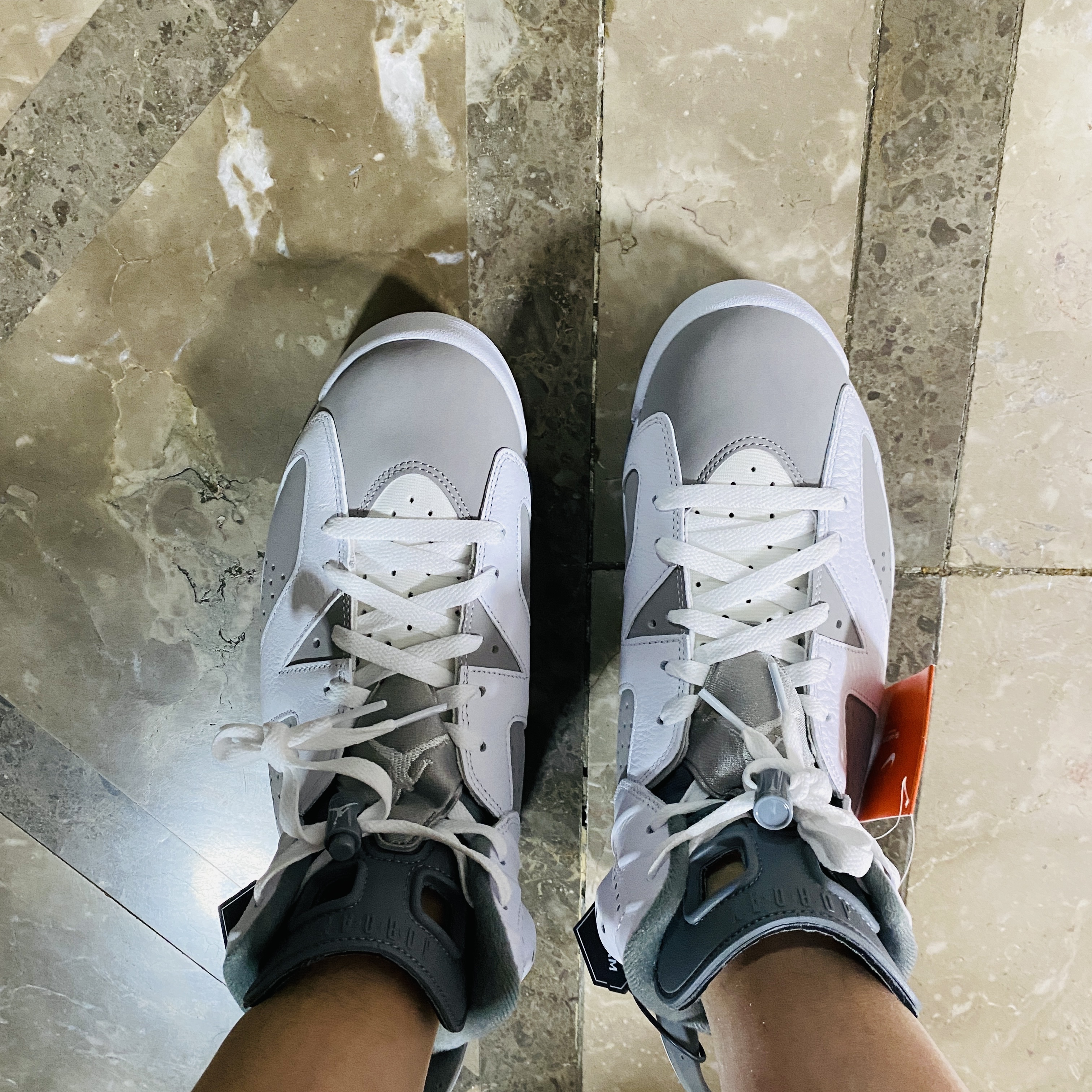Jordan 6 Retro Cool Grey 착용 스타일 - 3