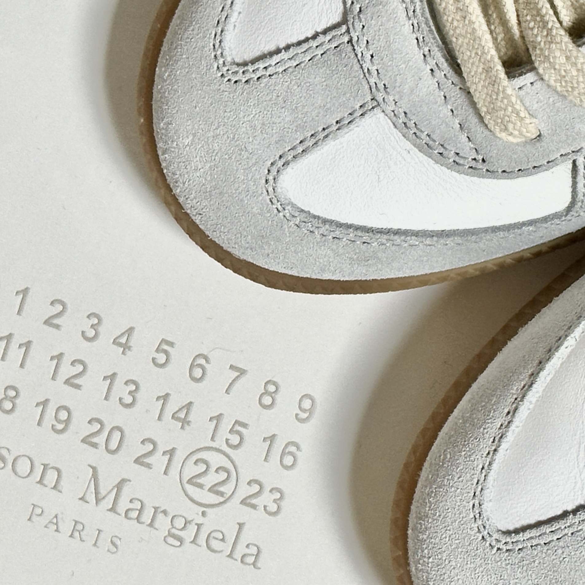 Maison Margiela Calfskin Replica Sneakers 착용 스타일