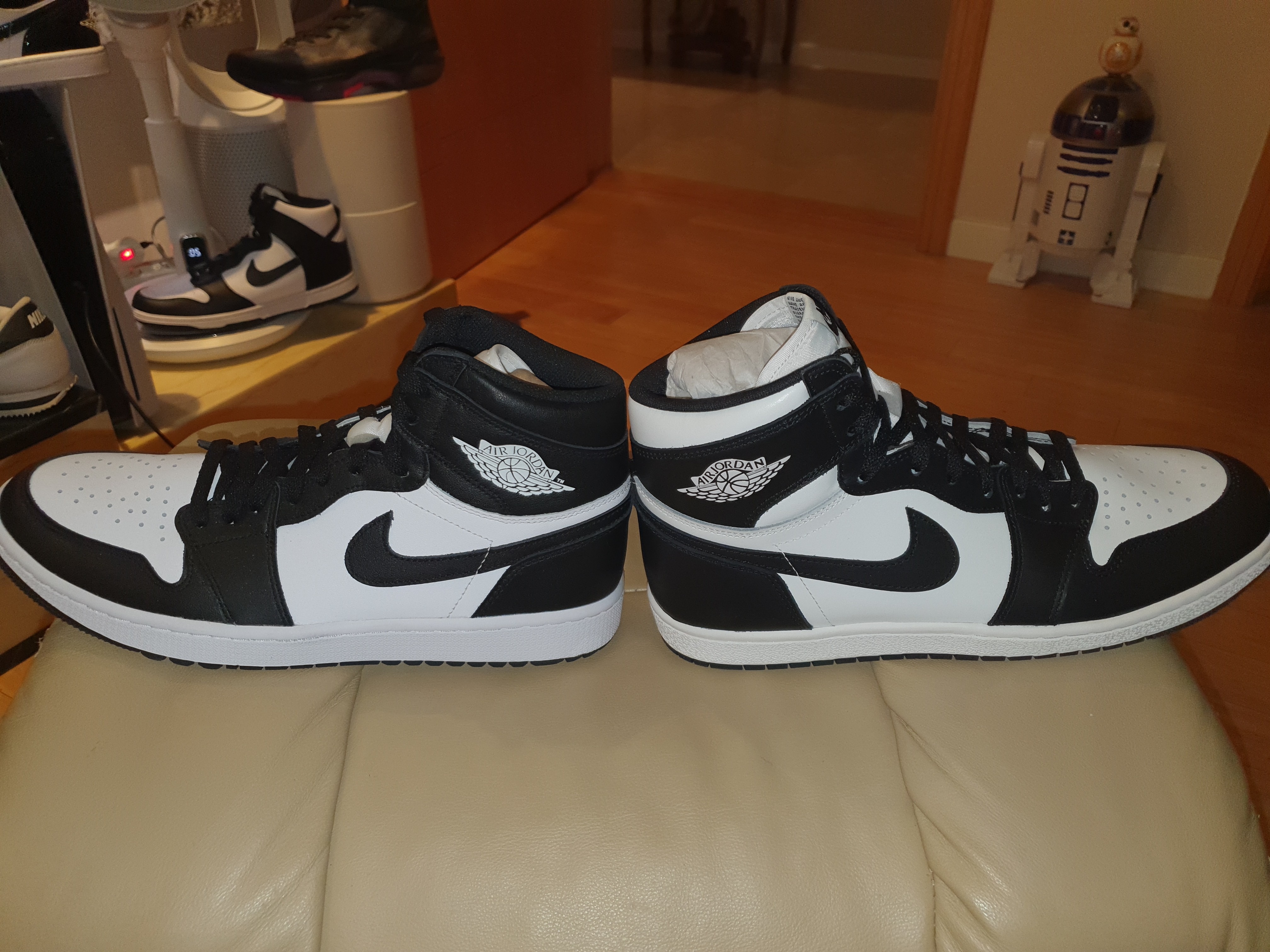 Jordan 1 High Golf White Black, Jordan 1 High 85 Black White 착용 스타일