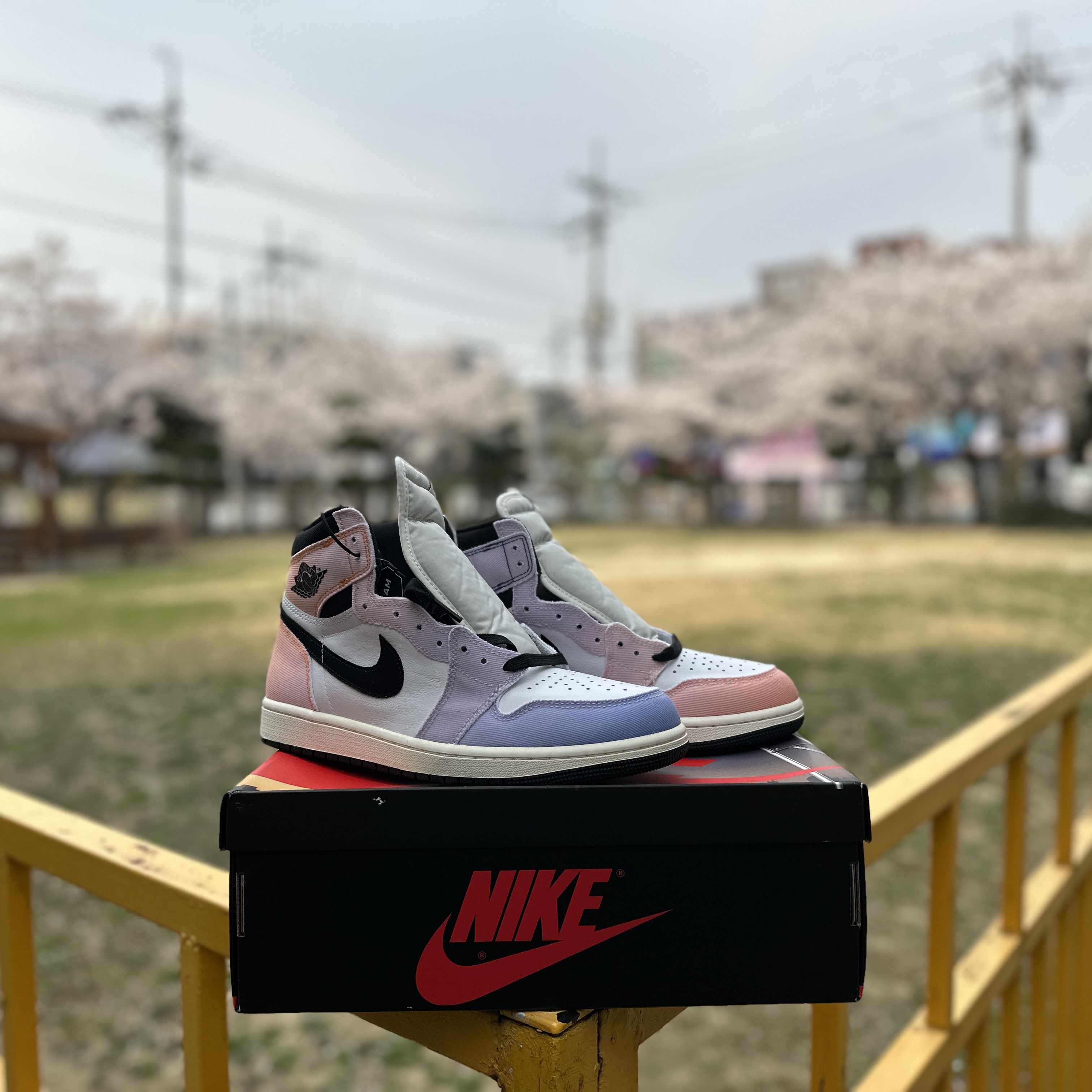Jordan 1 Retro High OG Multi Color 착용 스타일