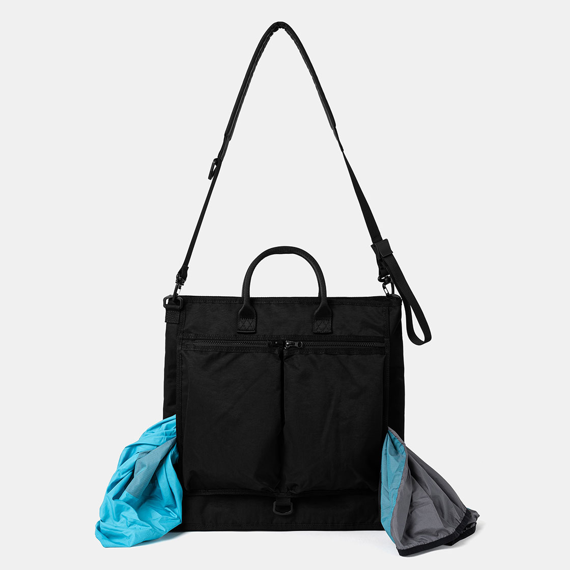 파운드 포켓 리드 헬맷 백 블랙(Found Pocket Lid Helmet Bag Black) - 3