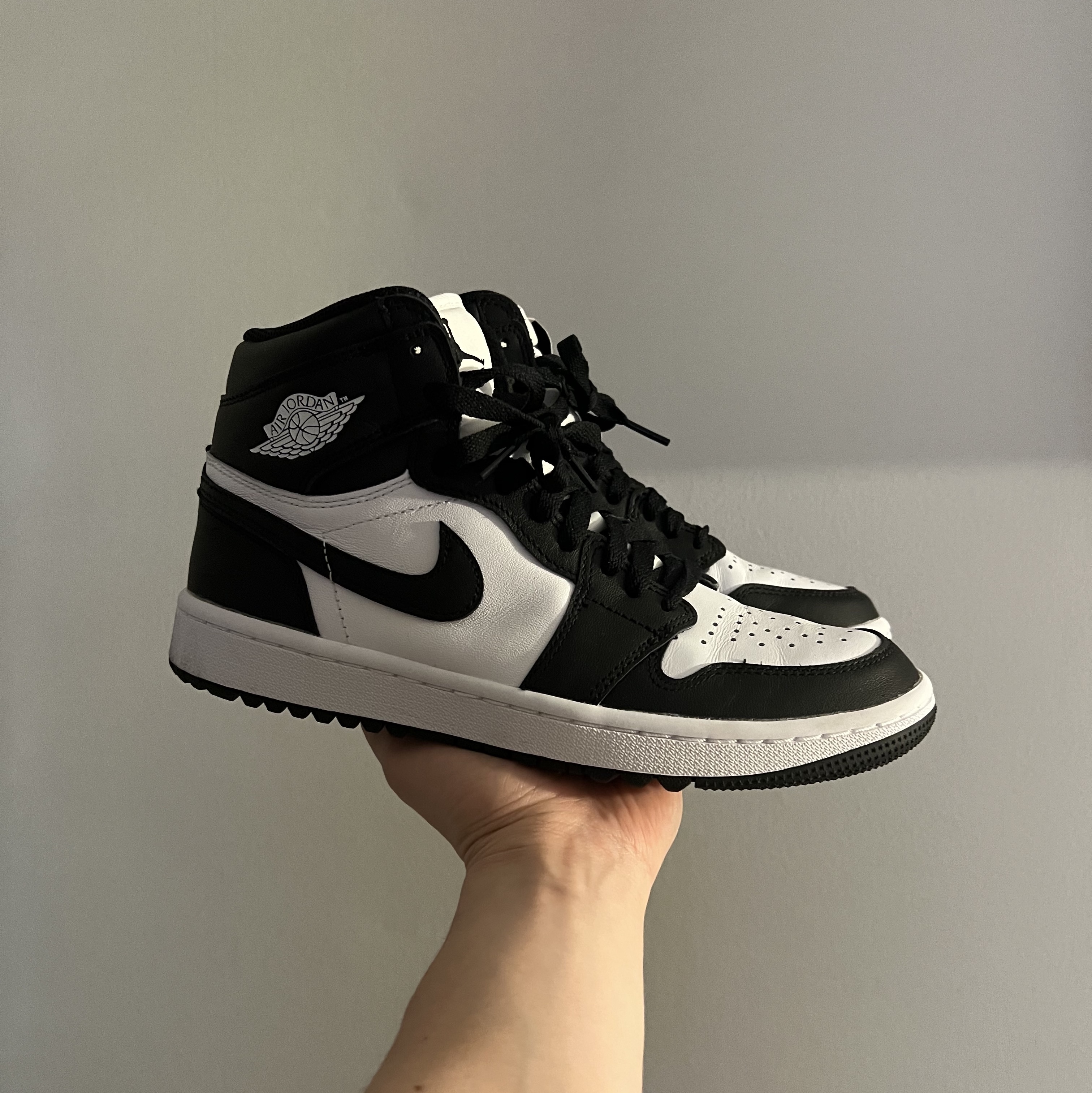 Jordan 1 High Golf White Black 착용 스타일