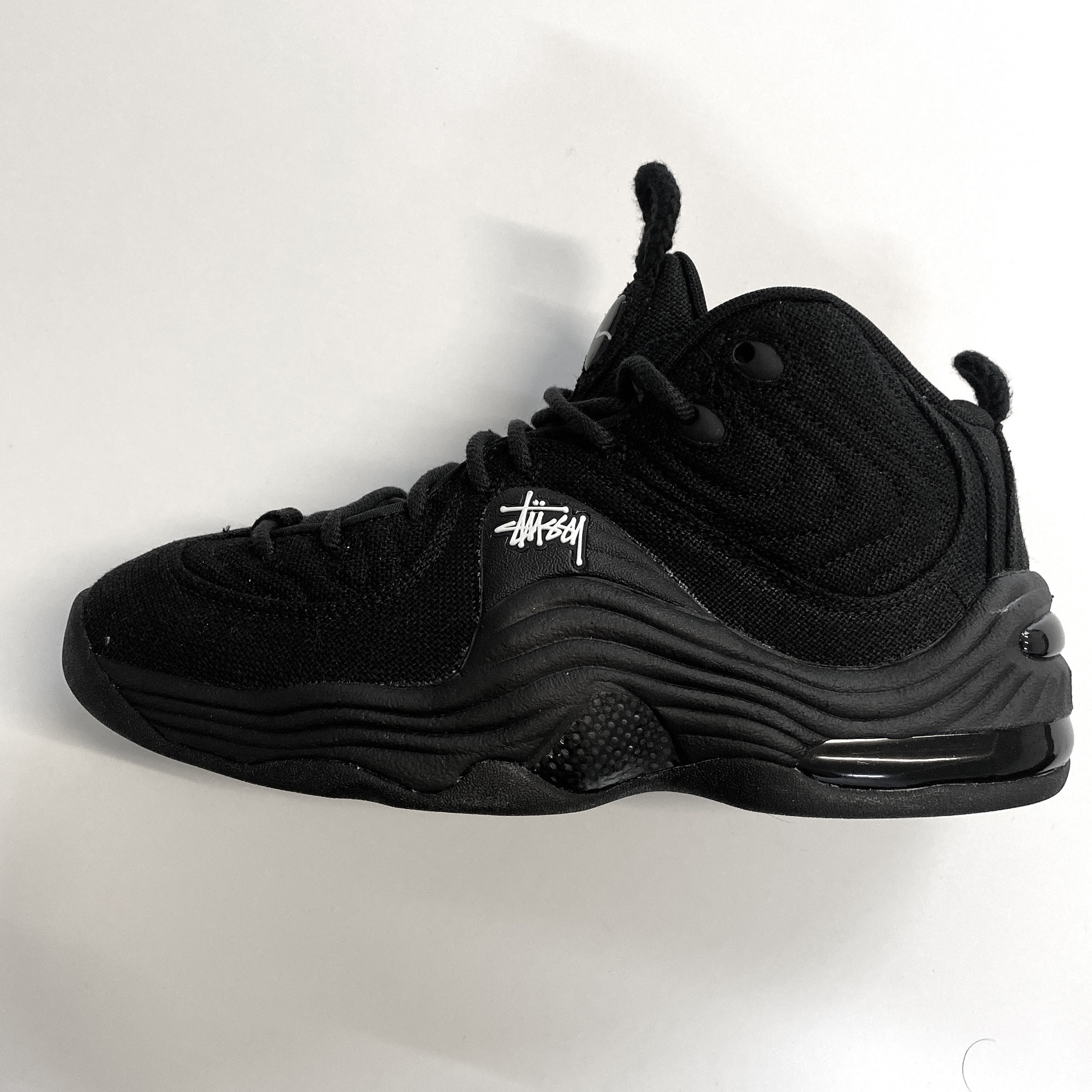 Nike x Stussy Air Penny II Black 착용 스타일 - 5