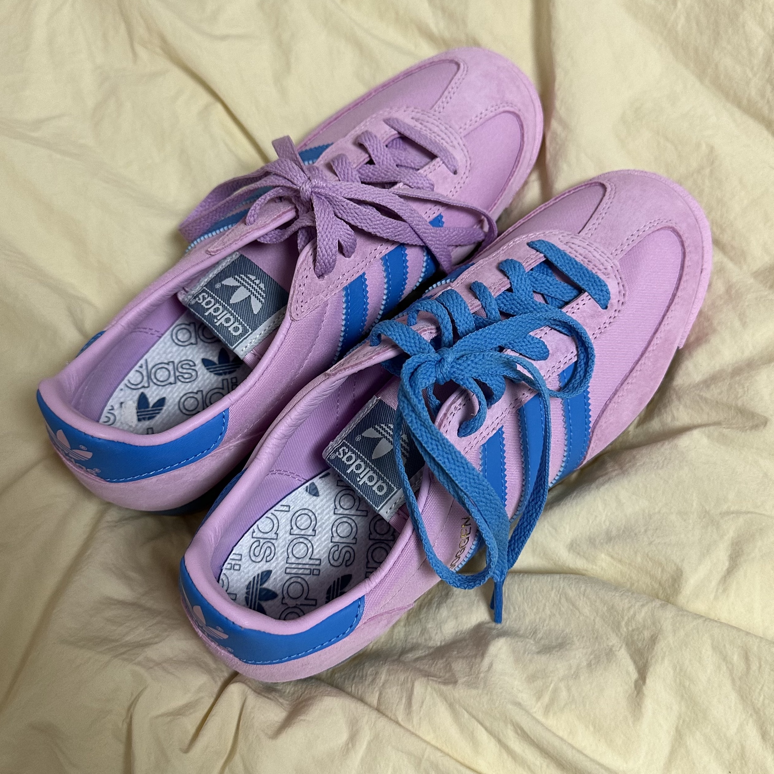 Adidas Joggen OG Bliss Lilac - Size? Exclusive 착용 스타일 - 4