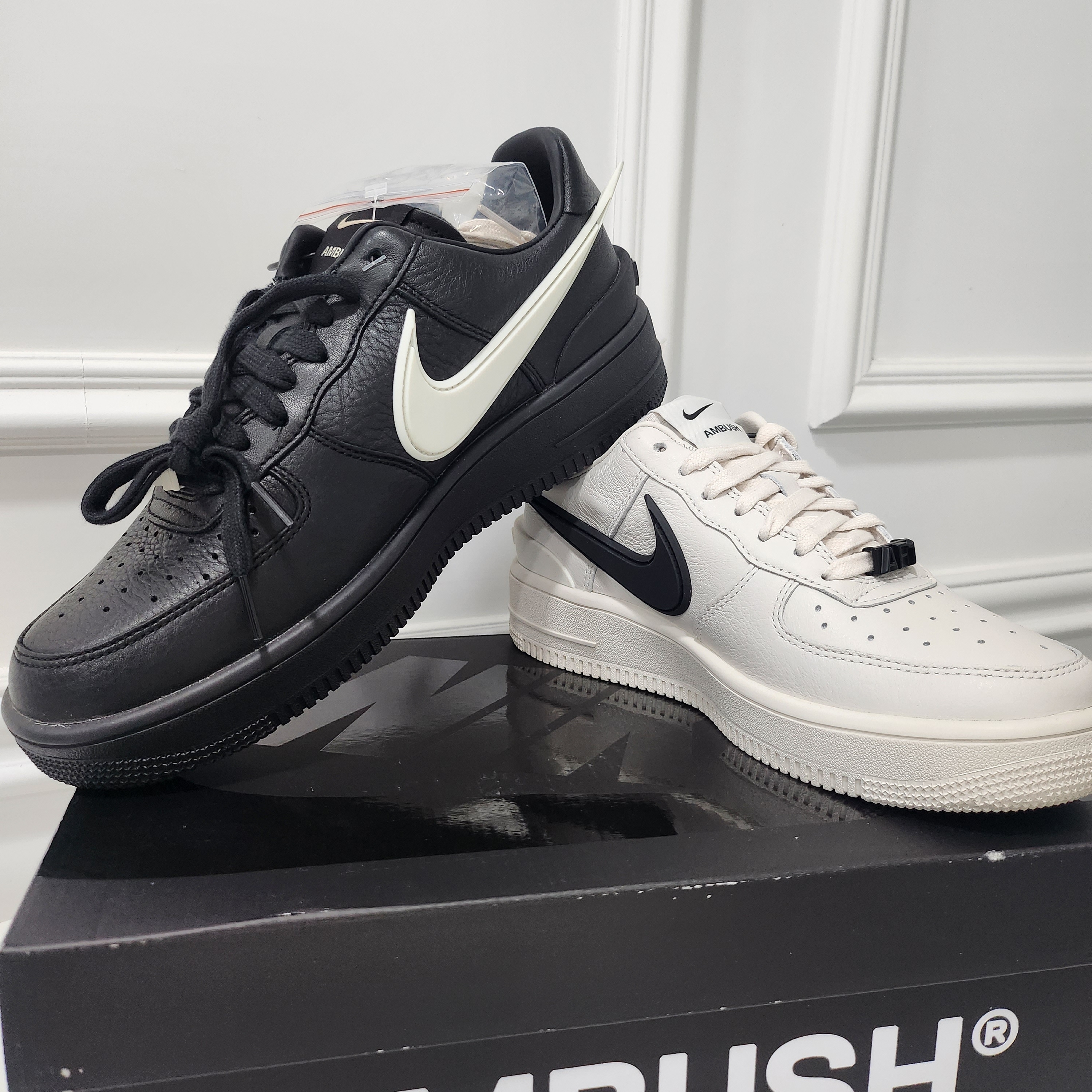 Nike x Ambush Air Force 1 Low SP Phantom, Nike x Ambush Air Force 1 Low SP Black 착용 스타일 - 1