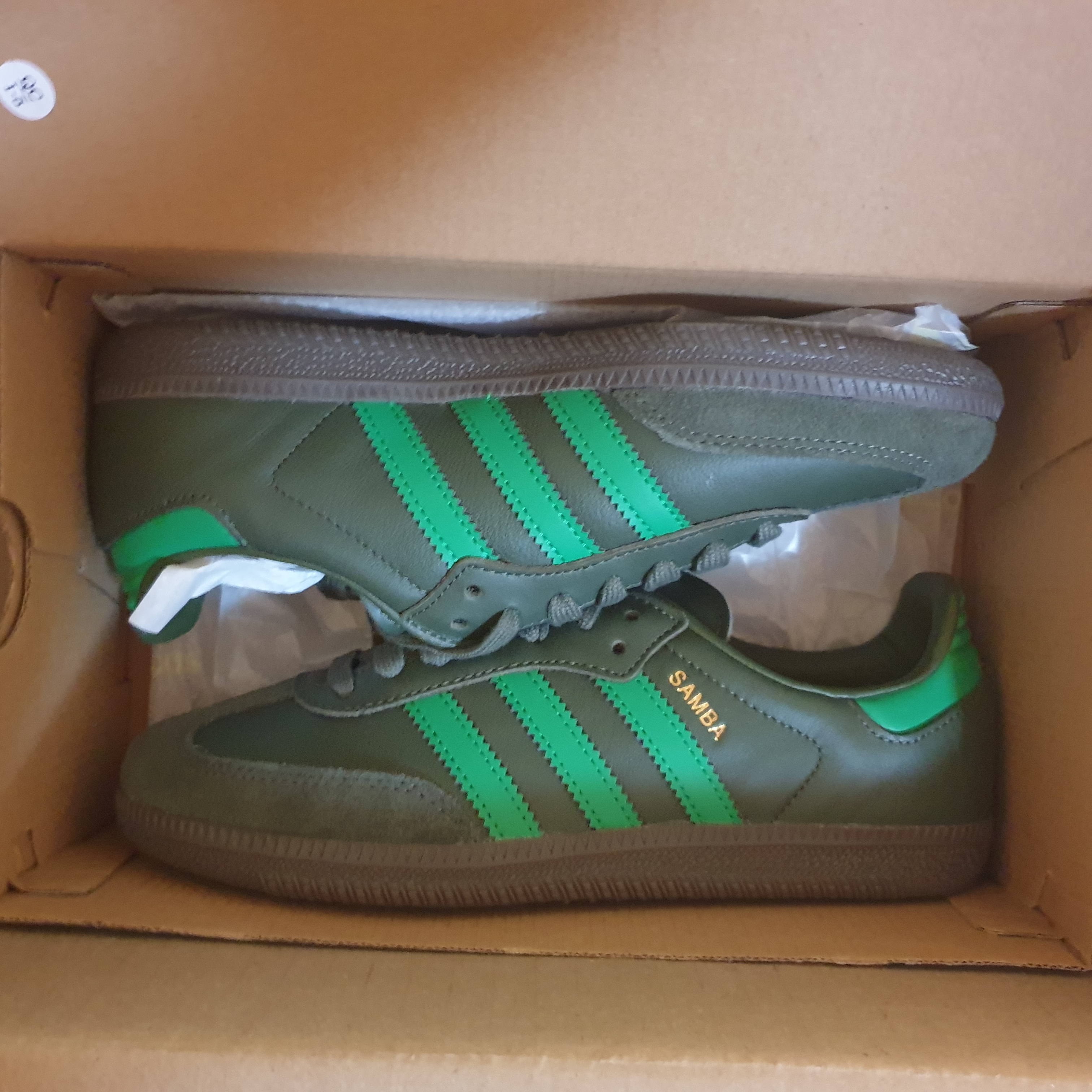 Adidas Samba Team Shadow Green 착용 스타일