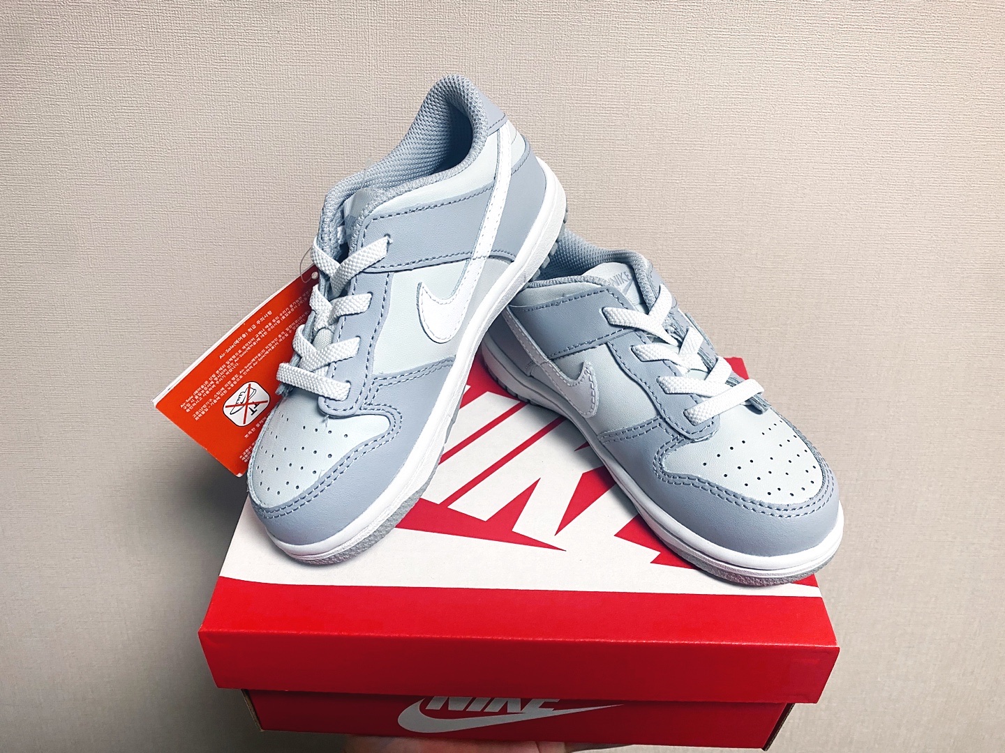 (TD) Nike Dunk Low Wolf Grey 착용 스타일 - 3