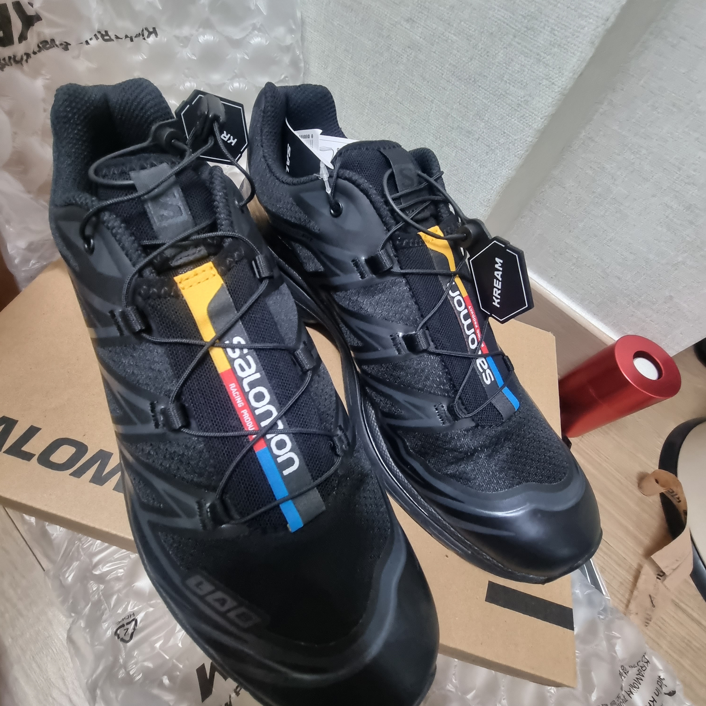 Salomon XT-6 ADV Black 착용 스타일