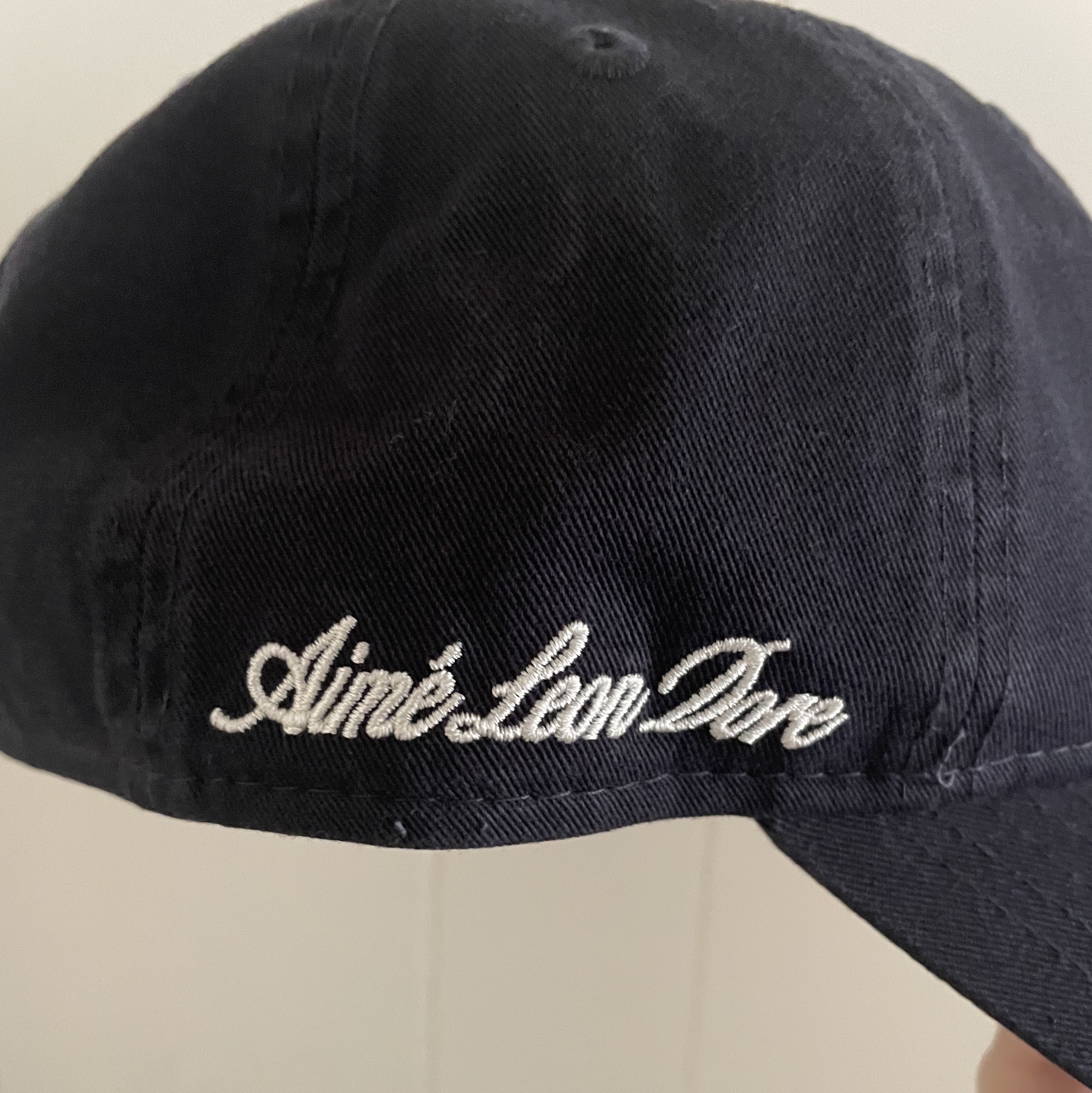 Aime Leon Dore x New Era Yankees Ballpark Hat Navy 착용 스타일 - 2