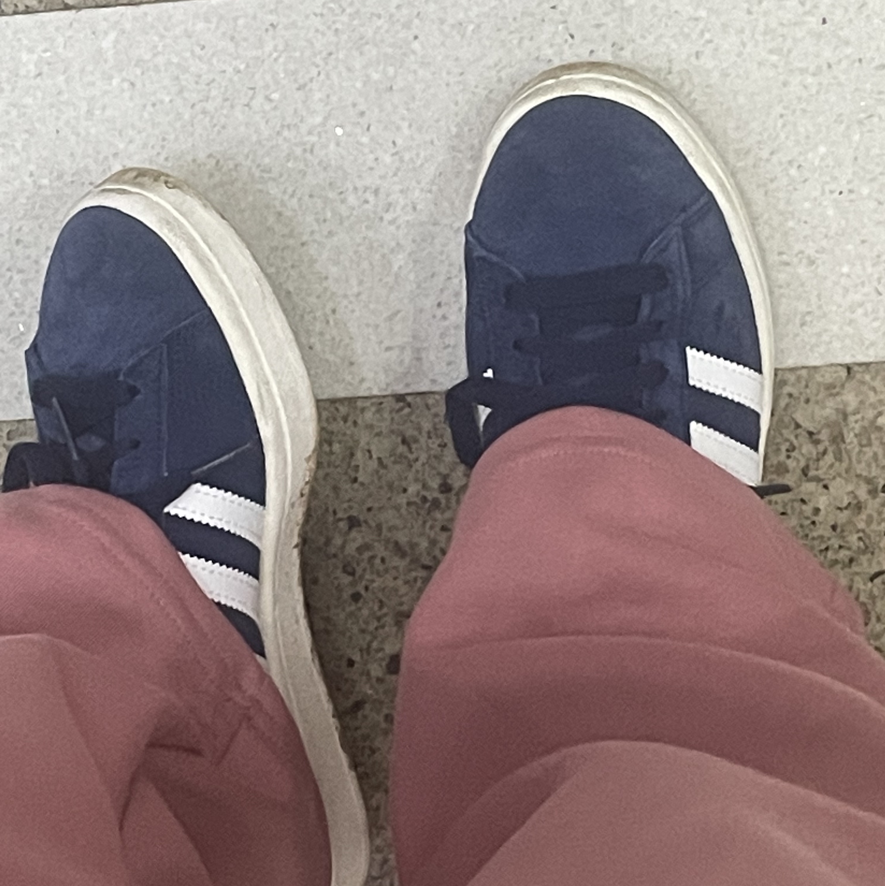 Adidas Campus Dark Blue 착용 스타일