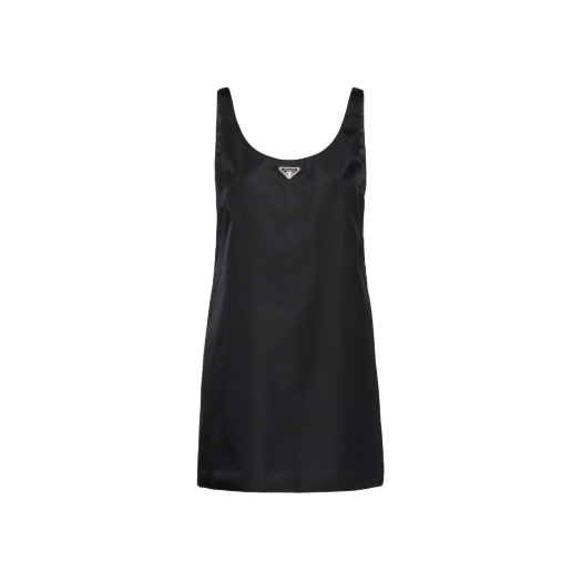 (W) 프라다 리나일론 미니 드레스 블랙