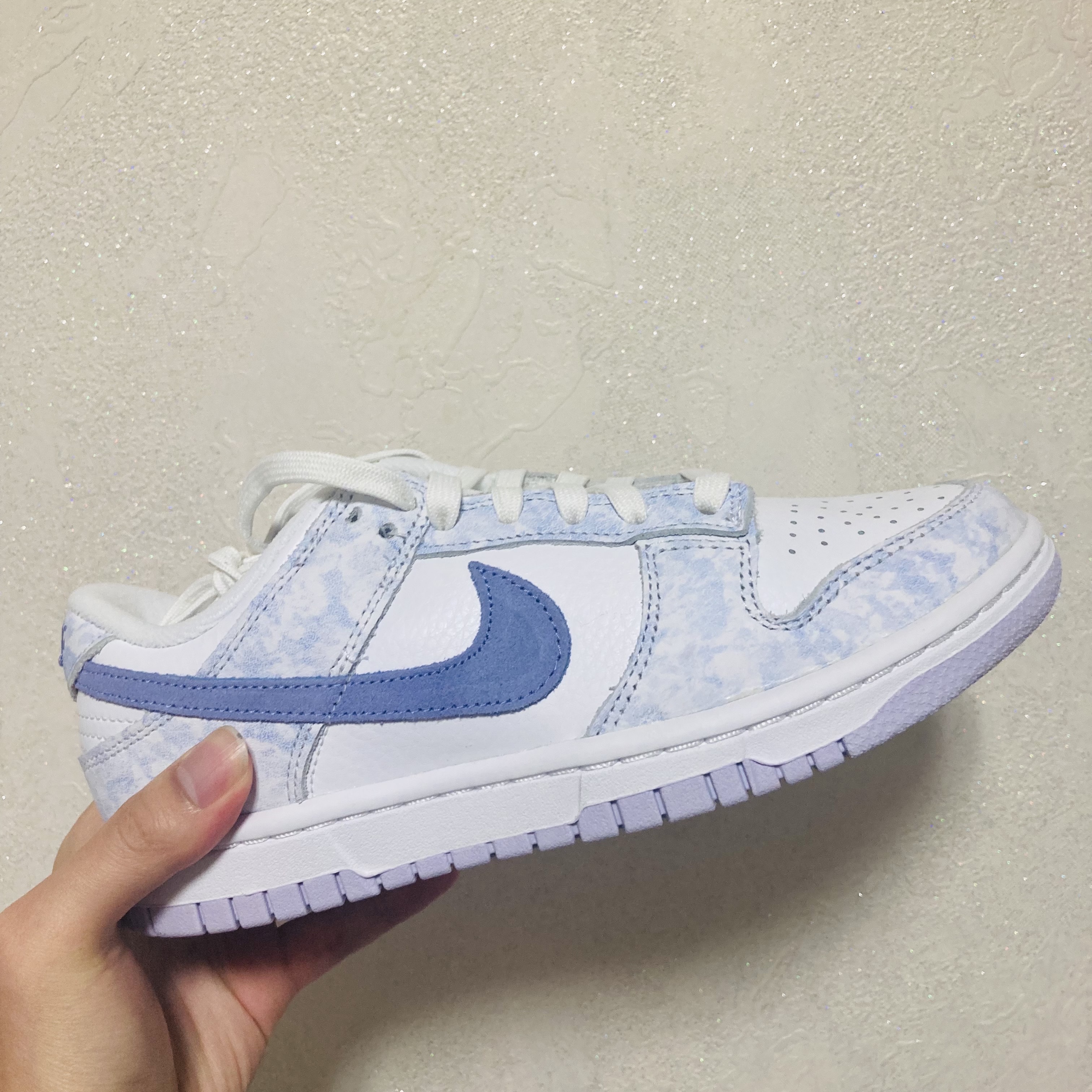 (W) Nike Dunk Low Purple Pulse 착용 스타일