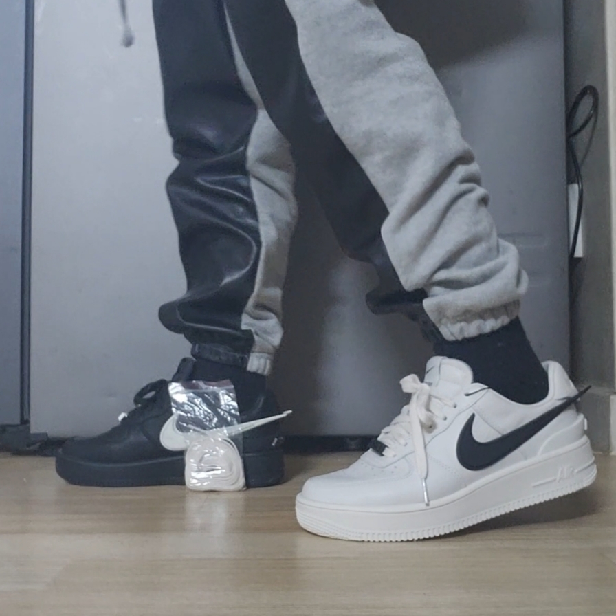 Nike x Ambush Air Force 1 Low SP Black, Nike x Ambush Air Force 1 Low SP Phantom 착용 스타일 - 2