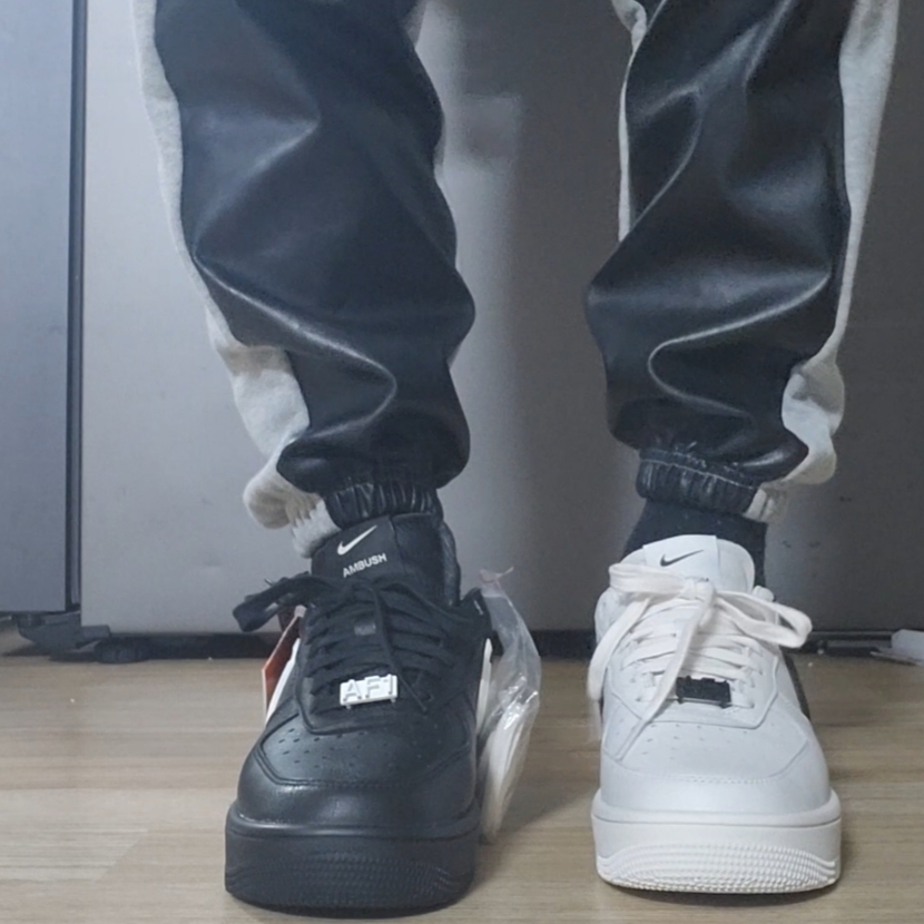 Nike x Ambush Air Force 1 Low SP Black, Nike x Ambush Air Force 1 Low SP Phantom 착용 스타일 - 3