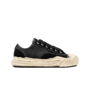 Maison Mihara Yasuhiro Hank OG Sole Mix Material Low-top Sneakers Black