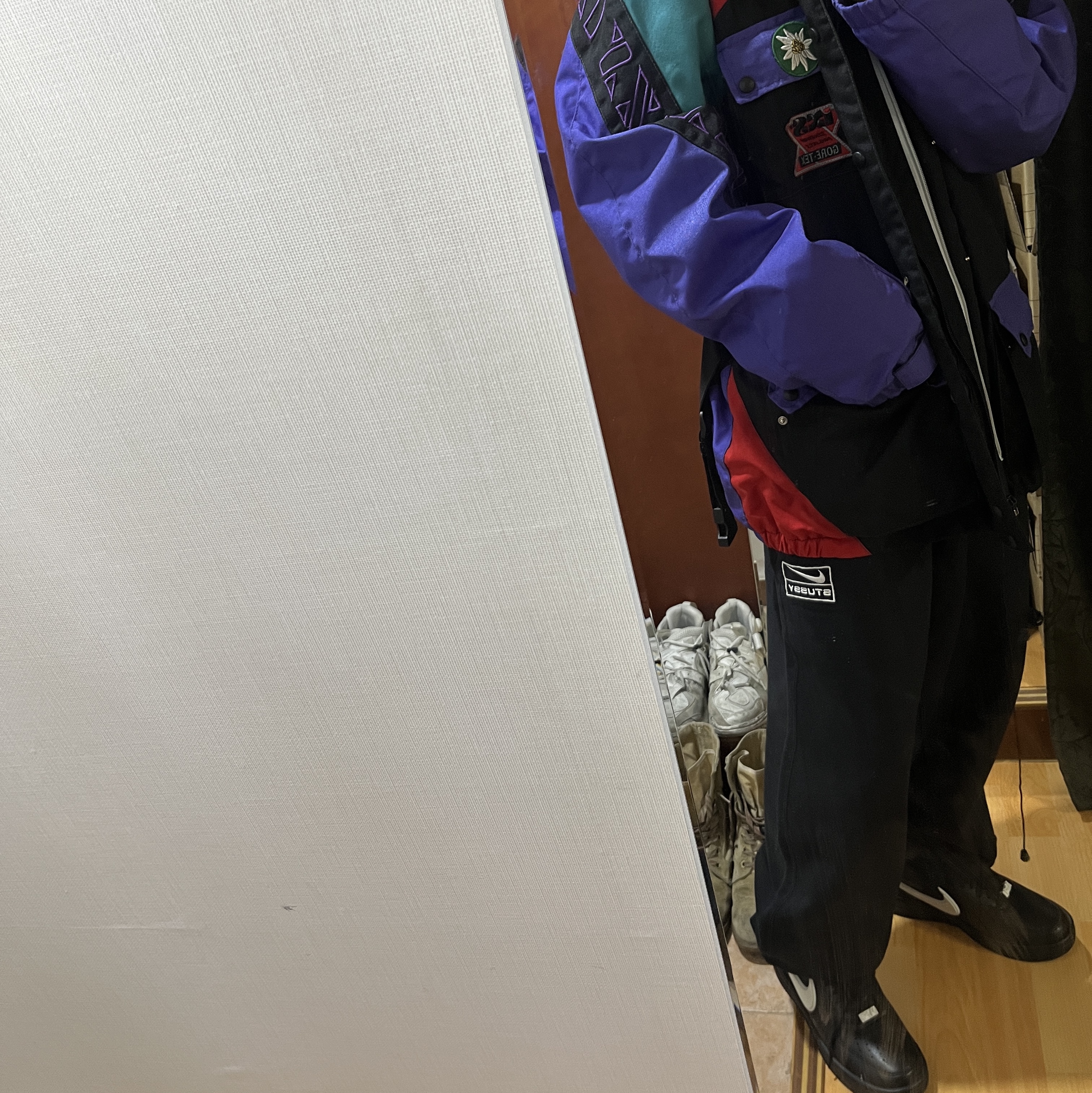Nike x Ambush Air Force 1 Low SP Black, Nike x Ambush Dunk High Deep Royal Blue 착용 스타일 - 2