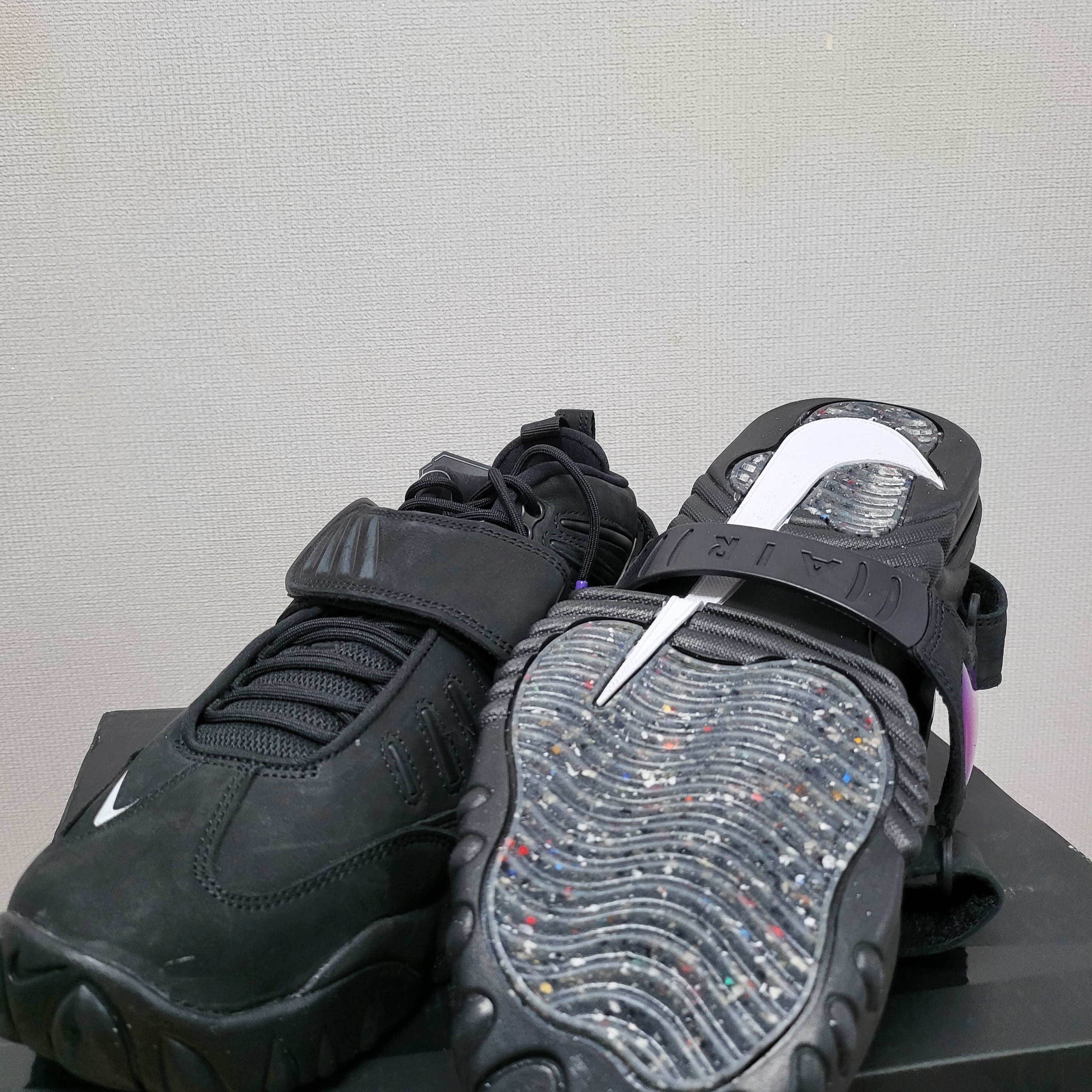 Nike x Ambush Air Adjust Force SP Black and Psychic Purple 착용 스타일 - 3