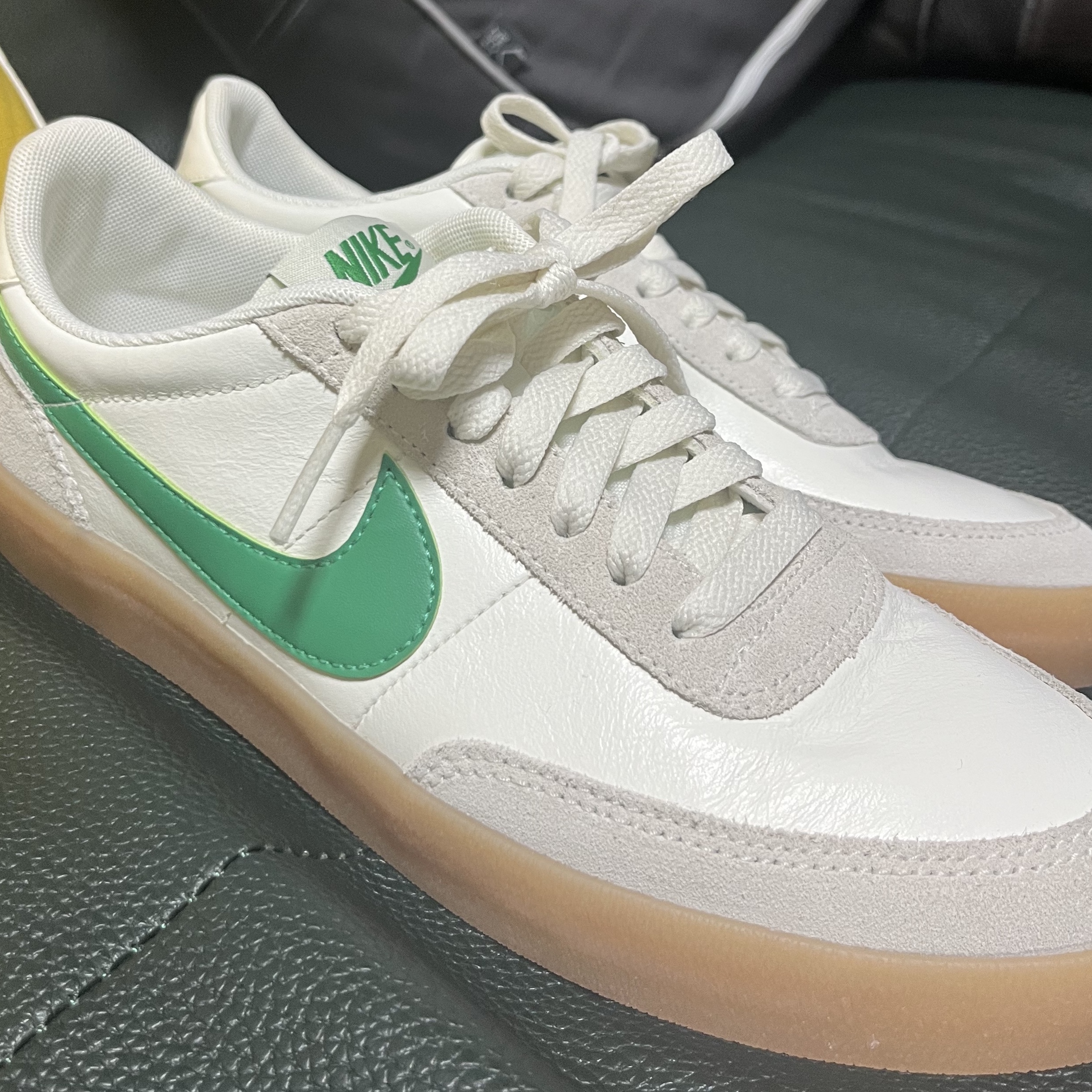 Nike x J.Crew Killshot 2 Lucid Green 착용 스타일