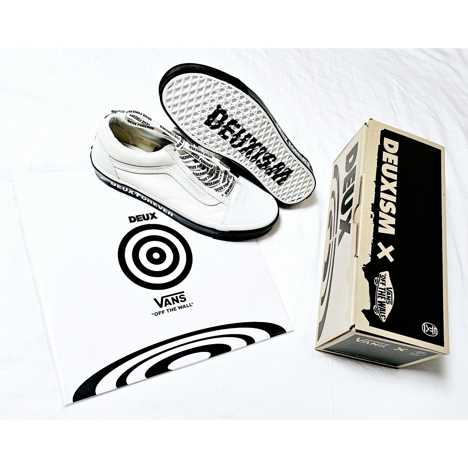Vans x Deux Old Skool 36 DX Creamwhite 착용 스타일 - 5