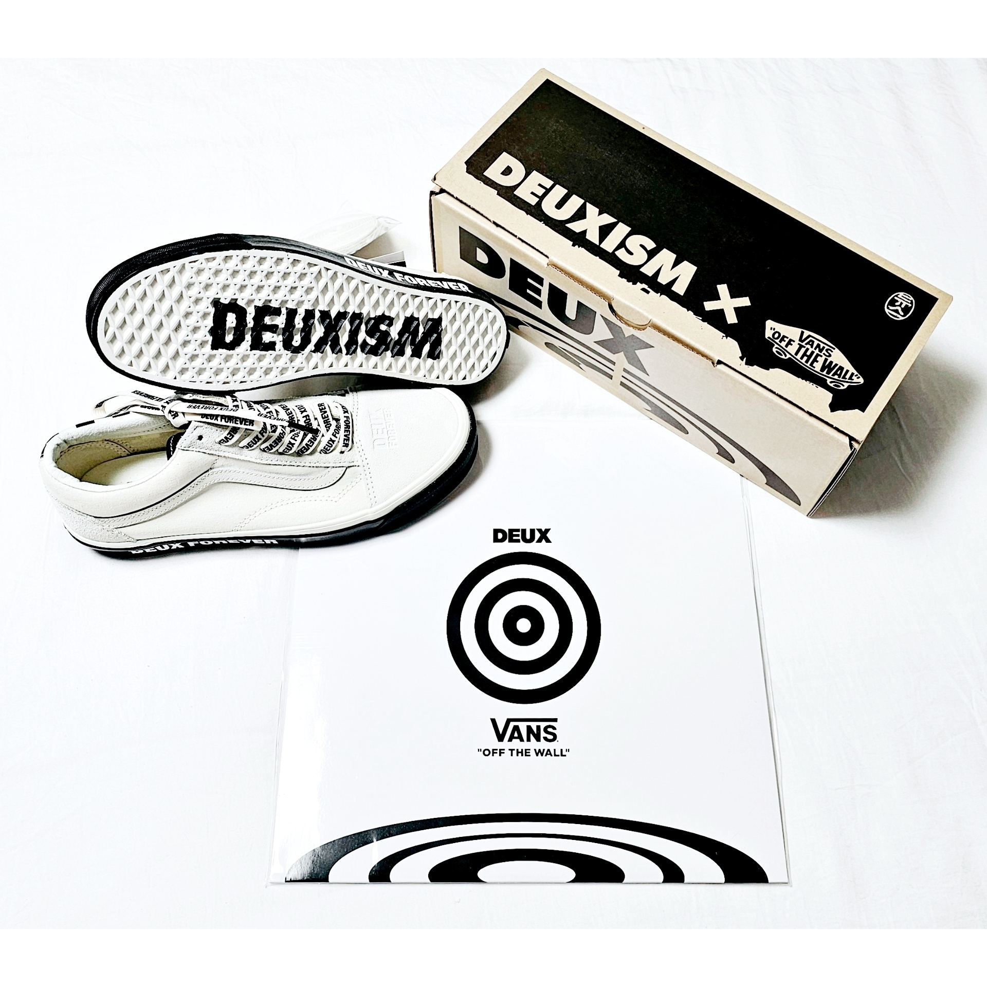 Vans x Deux Old Skool 36 DX Creamwhite 착용 스타일 - 1