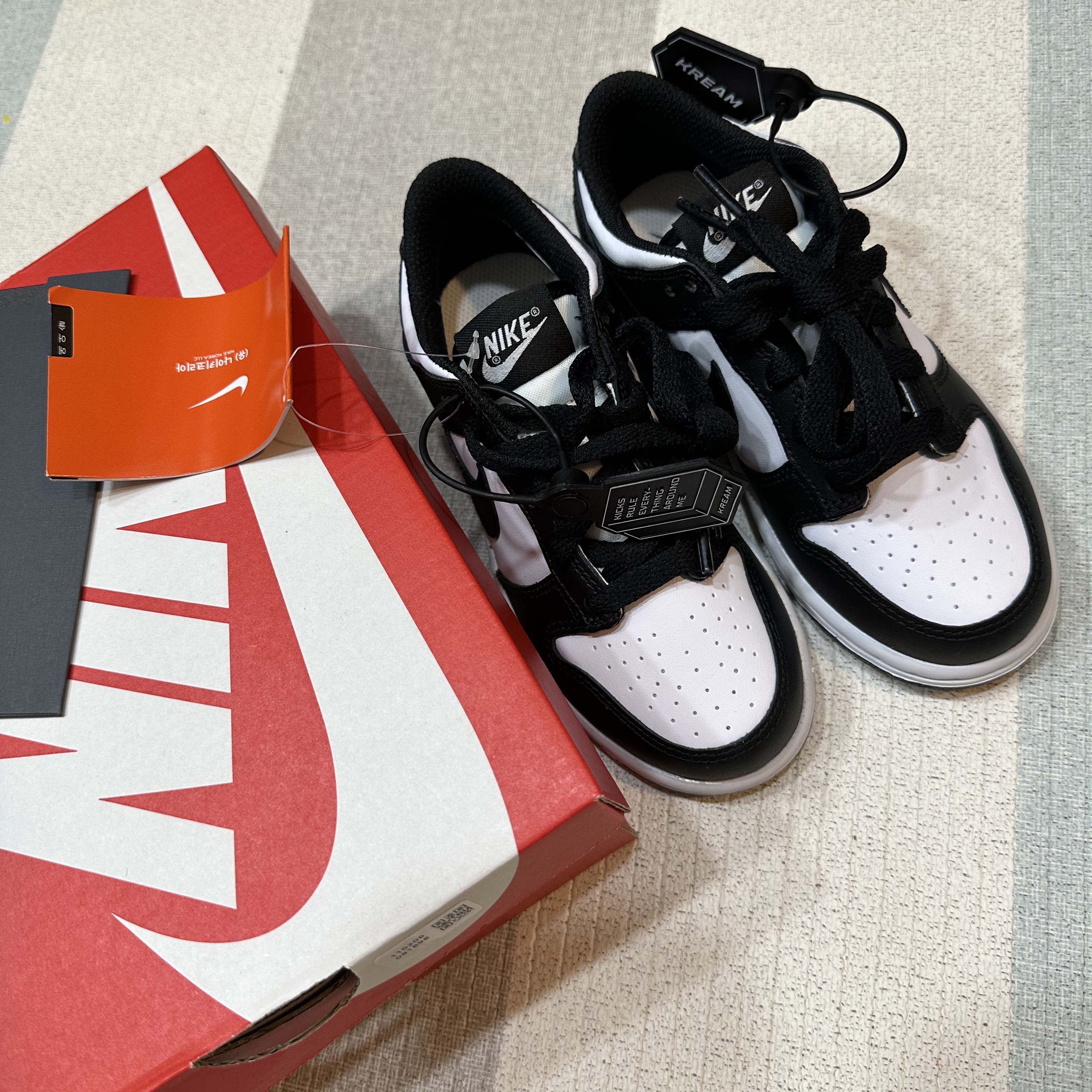 (PS) Nike Dunk Low Black 착용 스타일