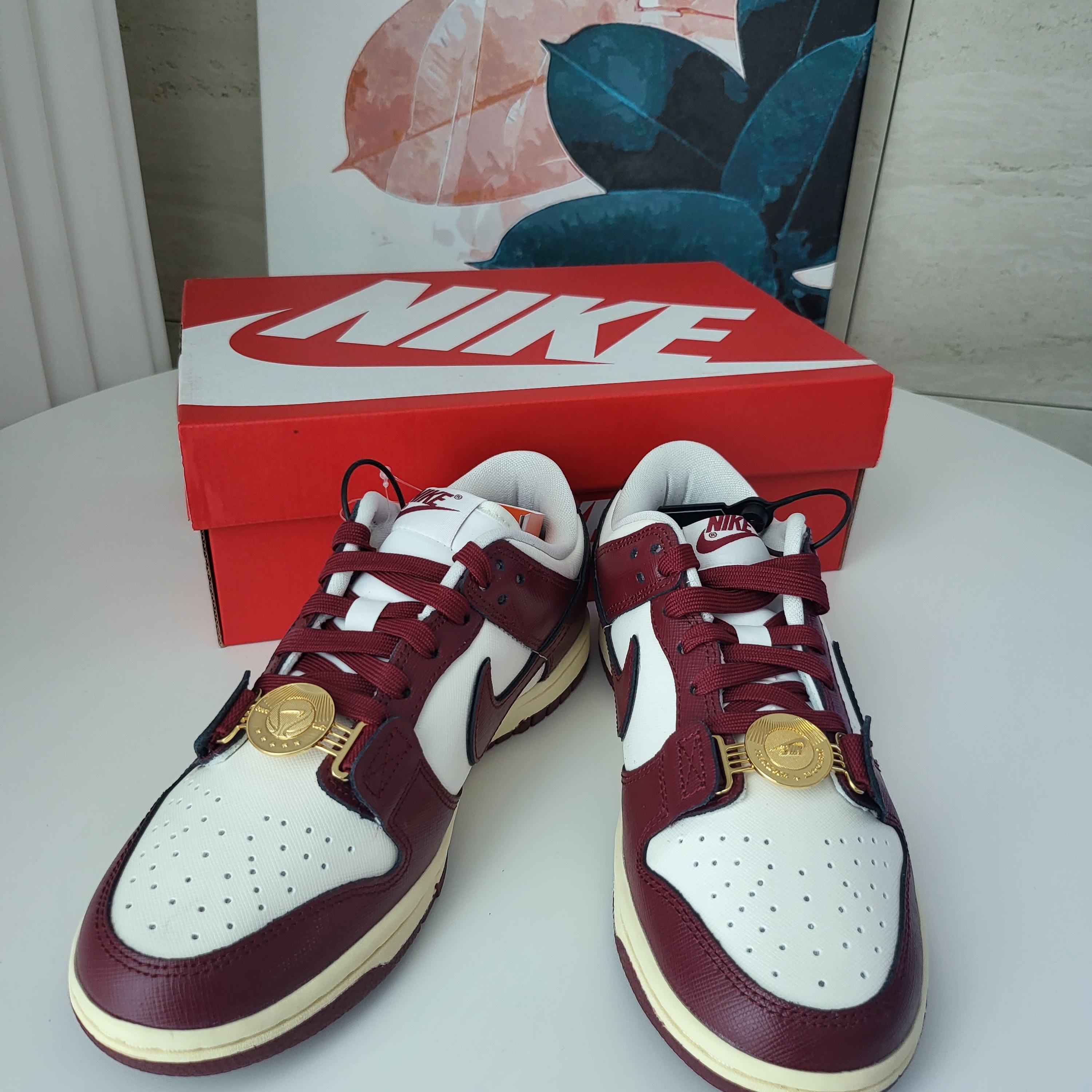 (W) Nike Dunk Low SE Pendant 착용 스타일 - 1