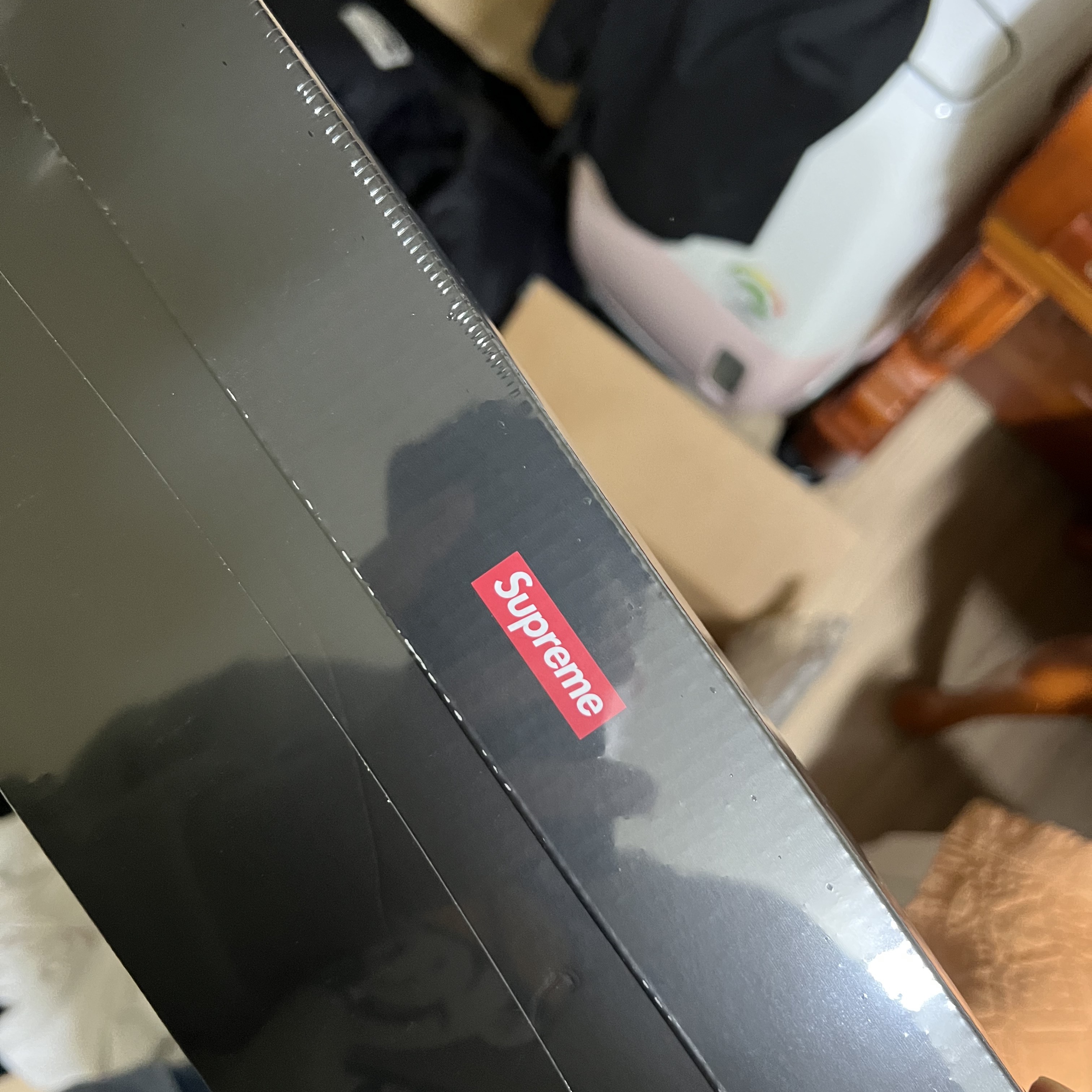 Nike x Supreme Air Force 1 Low White 착용 스타일 - 1